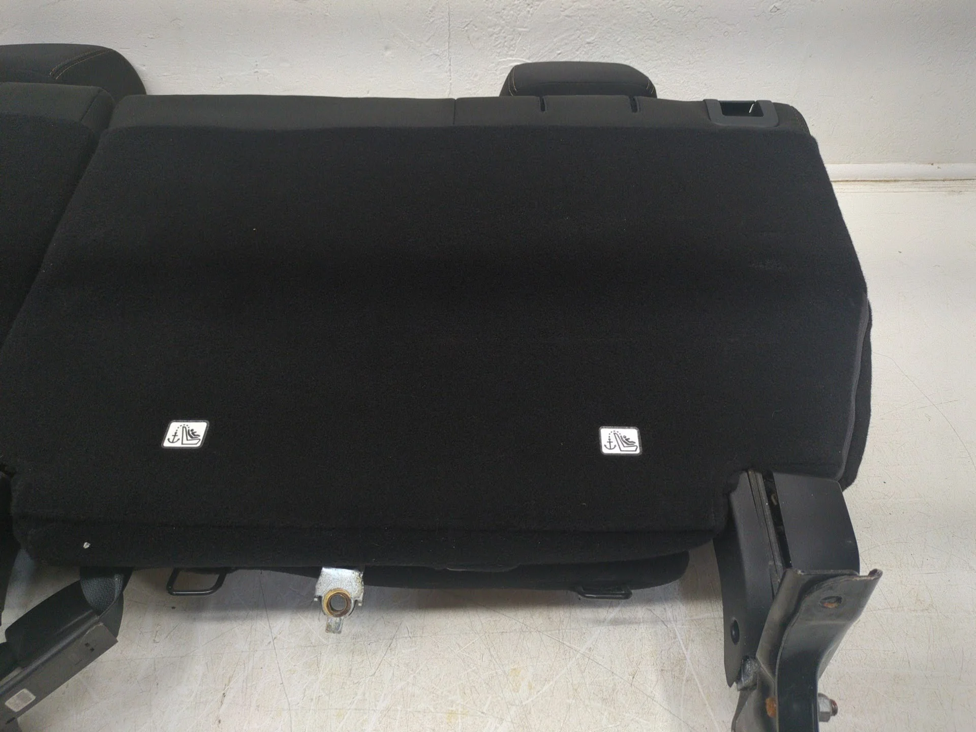 2007 - 2018 Jeep Wrangler JK Unlimited Rear Seat, Sahara Black Cloth #1803 - Image 12