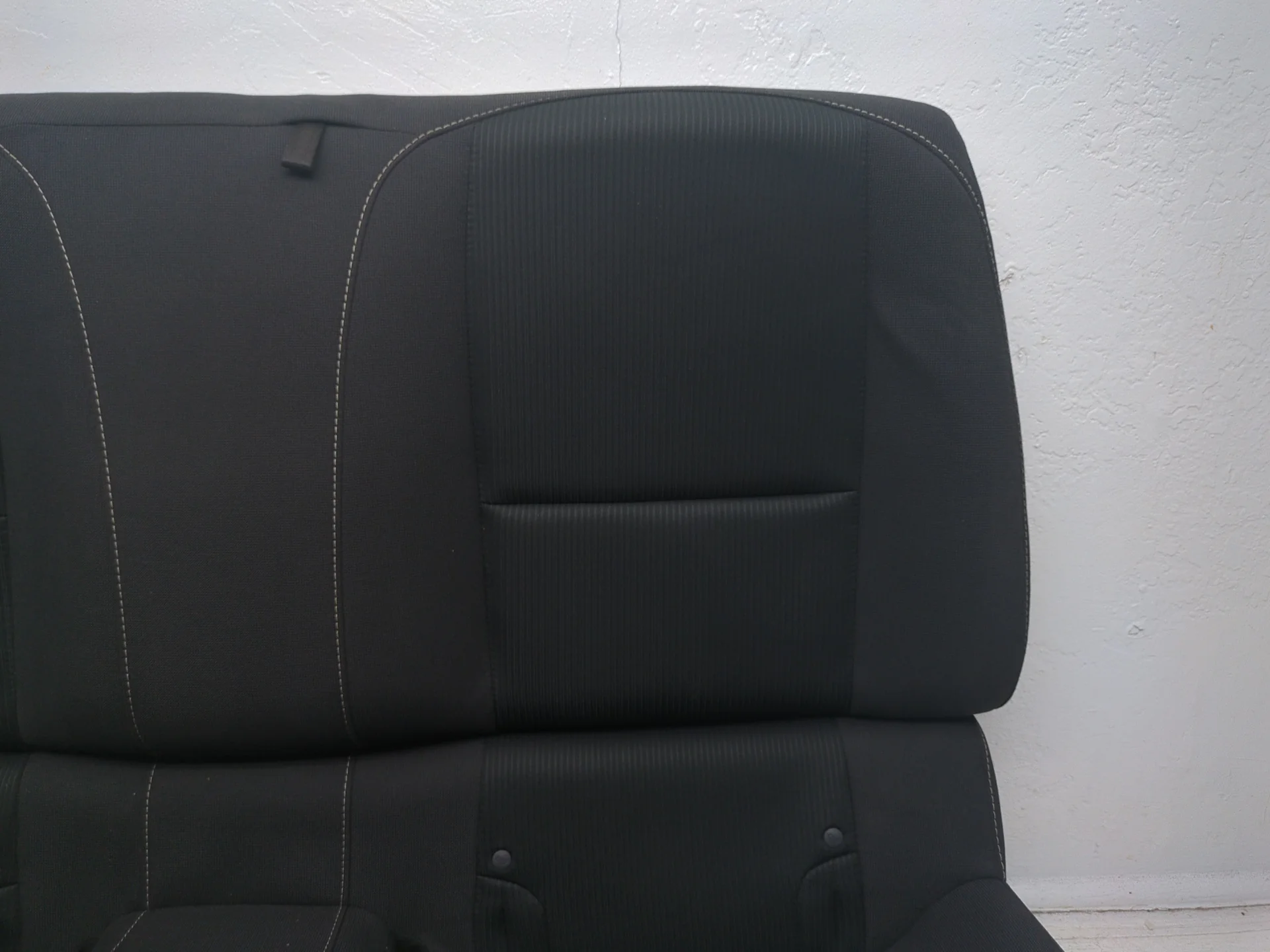 2010 - 2015 Chevy Camaro Rear Seat, Coupe, Black Cloth #1460 - Image 4