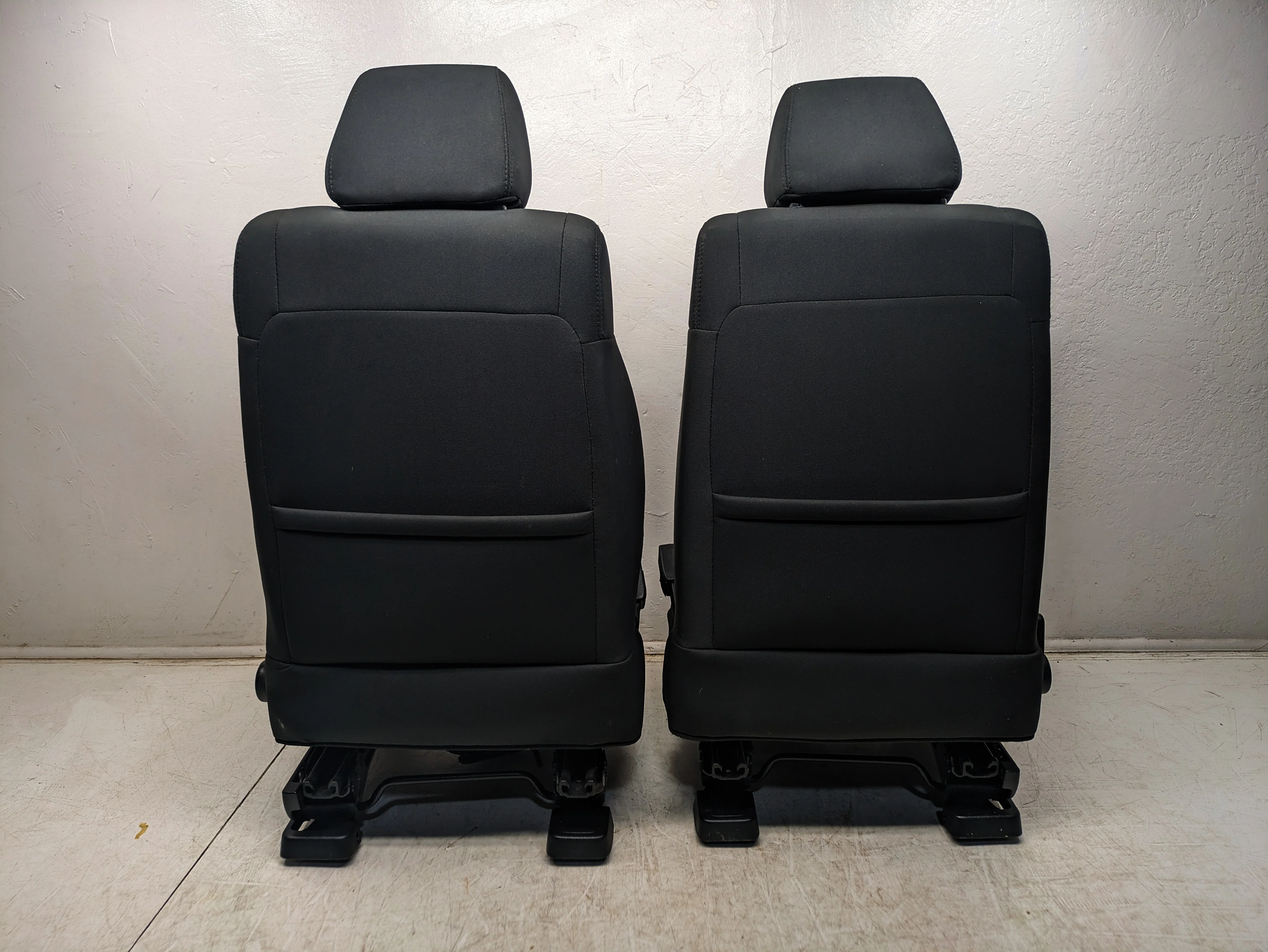 2013 - 2018 Jeep Wrangler Seats, Black Cloth, 2 Door JK w/ Easy Access. #1349 - Image 10
