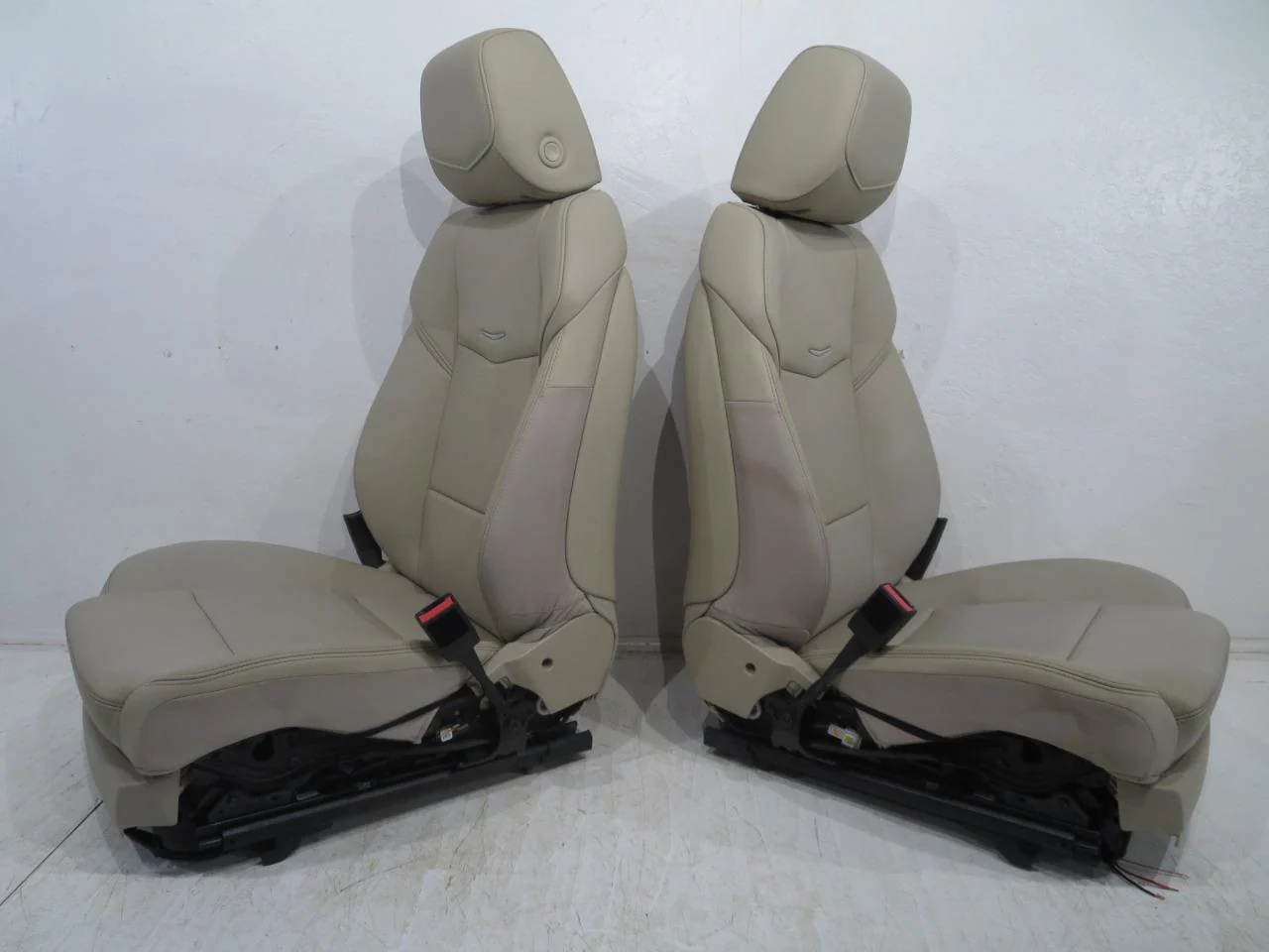 2013 - 2019 Cadillac ATS Seats, Sedan, Light Tan Leather #340r - Image 12