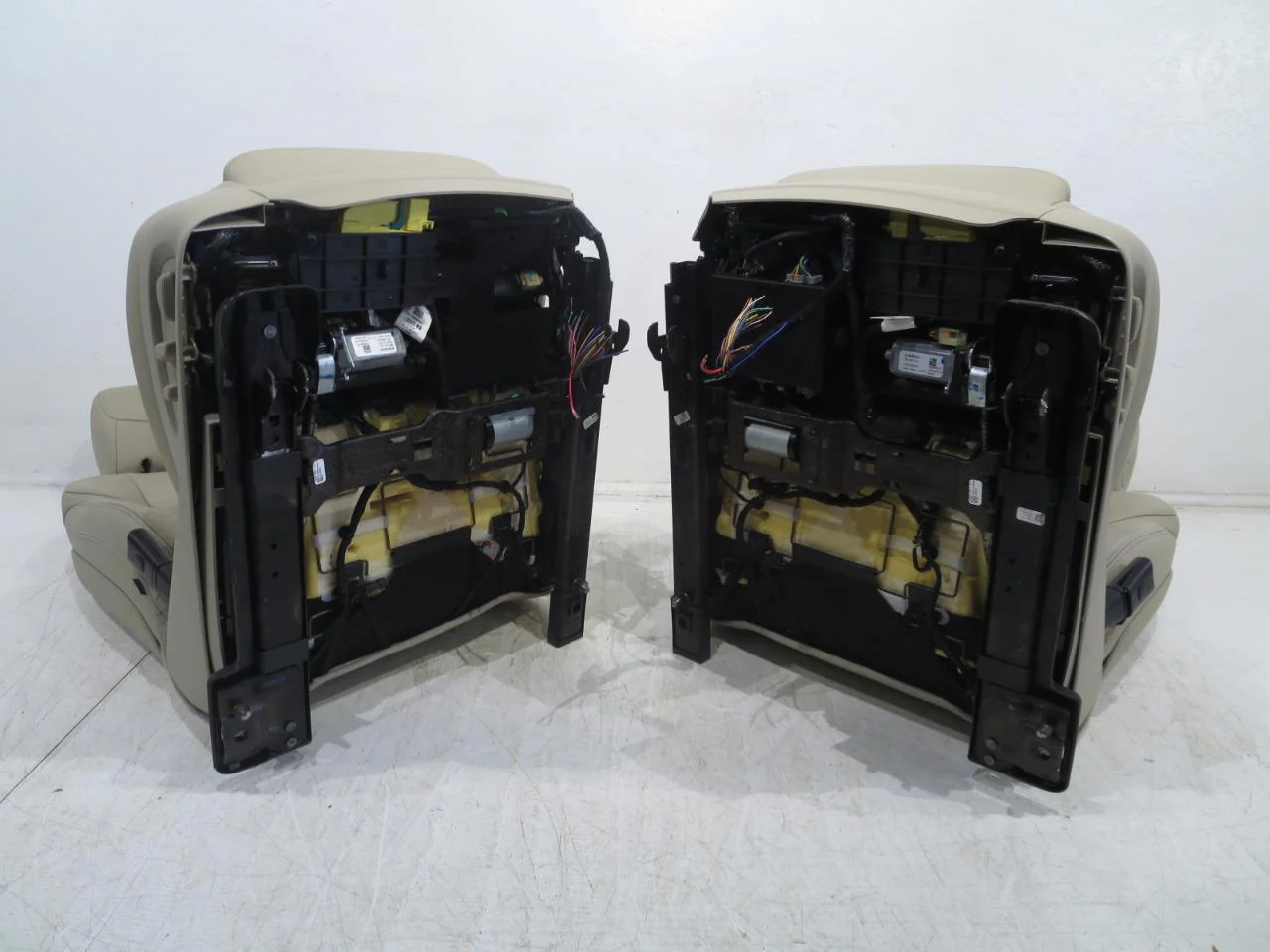 2013 - 2019 Cadillac ATS Seats, Sedan, Light Tan Leather #340r - Image 17