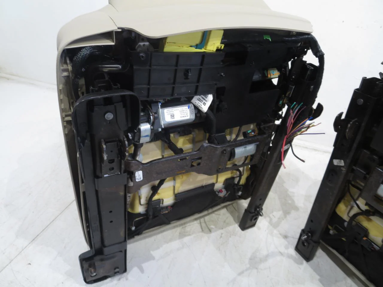 2013 - 2019 Cadillac ATS Seats, Sedan, Light Tan Leather #340r - Image 18