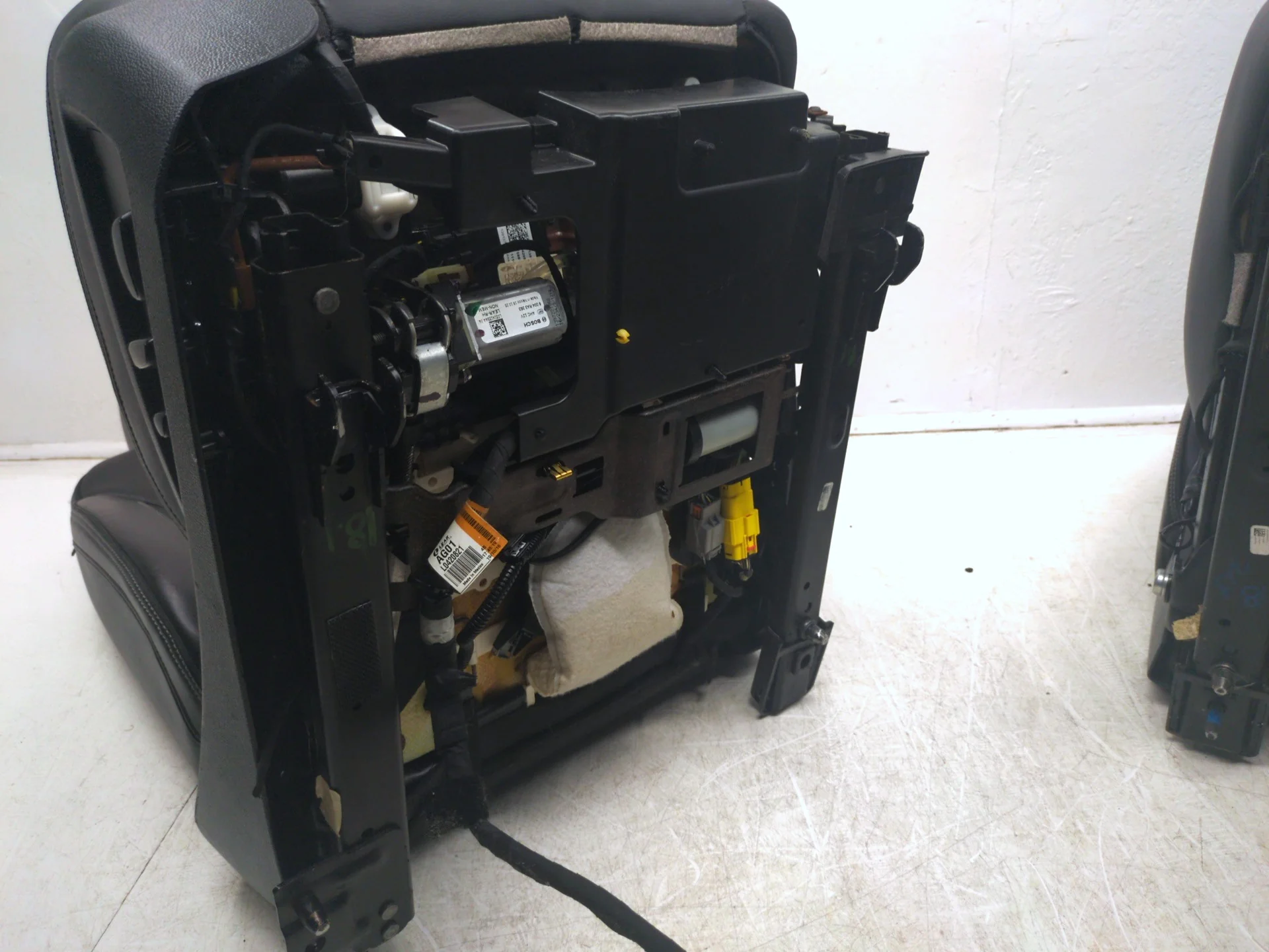 2016 - 2019 GMC Sierra Denali Front Seats, Black Leather, Heated & Cooled #1467 - Image 20