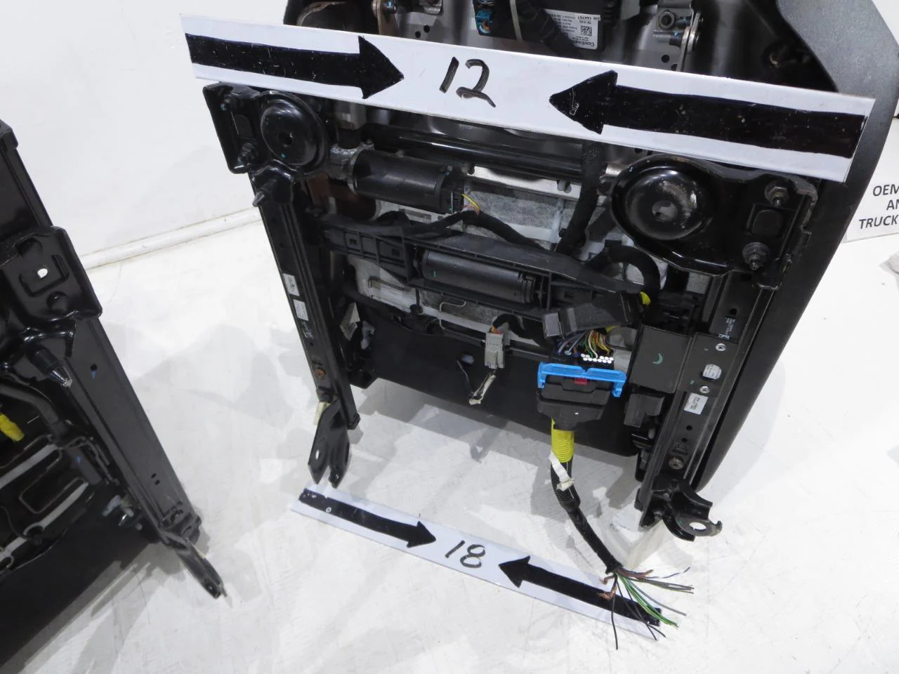 2016 - 2023 Fiat 500x Seats, Heated Black Leather, Lounge #958r - Image 17