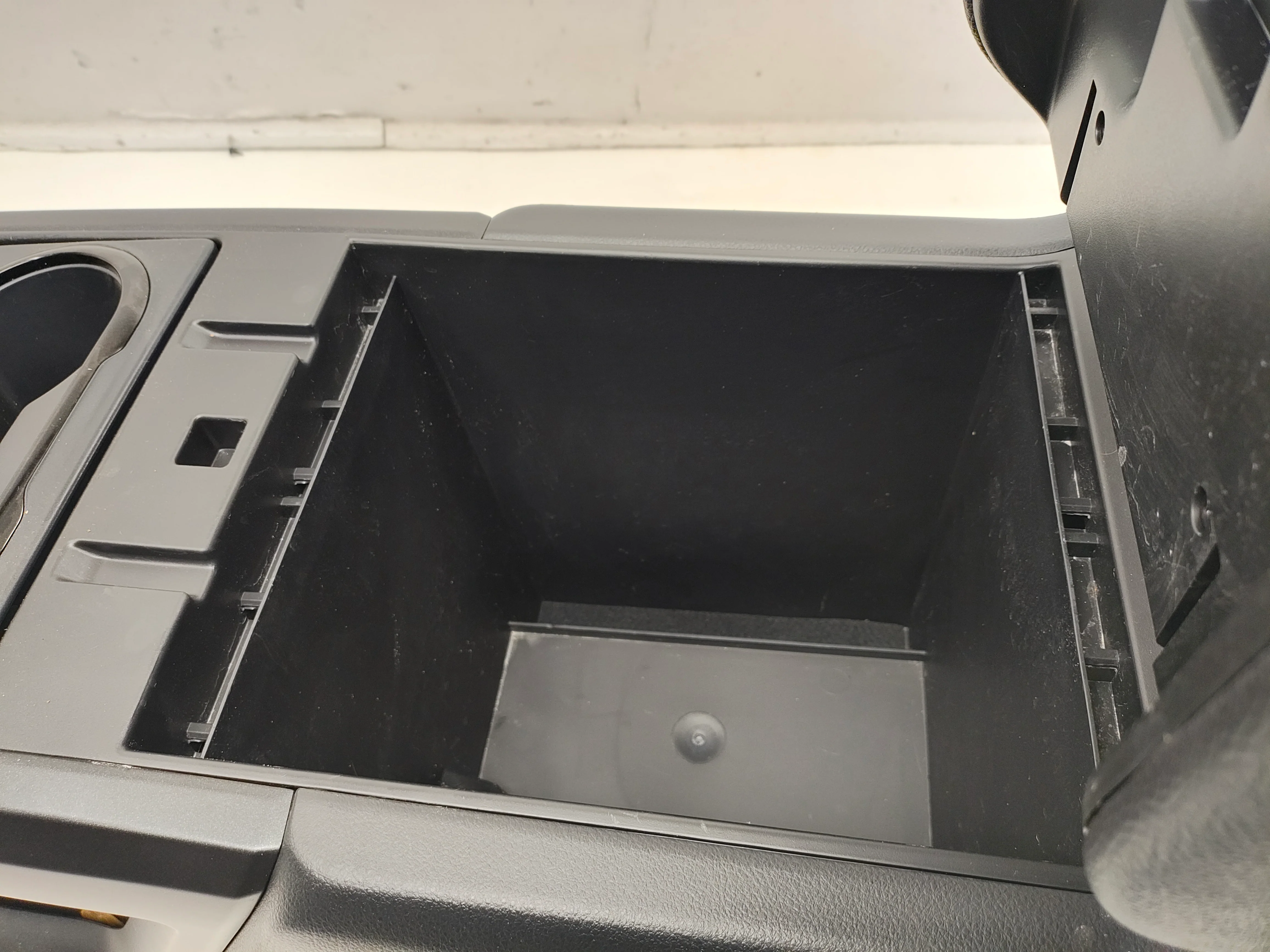 2016 - 2024 Nissan Titan Pro4X Center Console, Black w/ Orange Stitch #1636 - Image 8