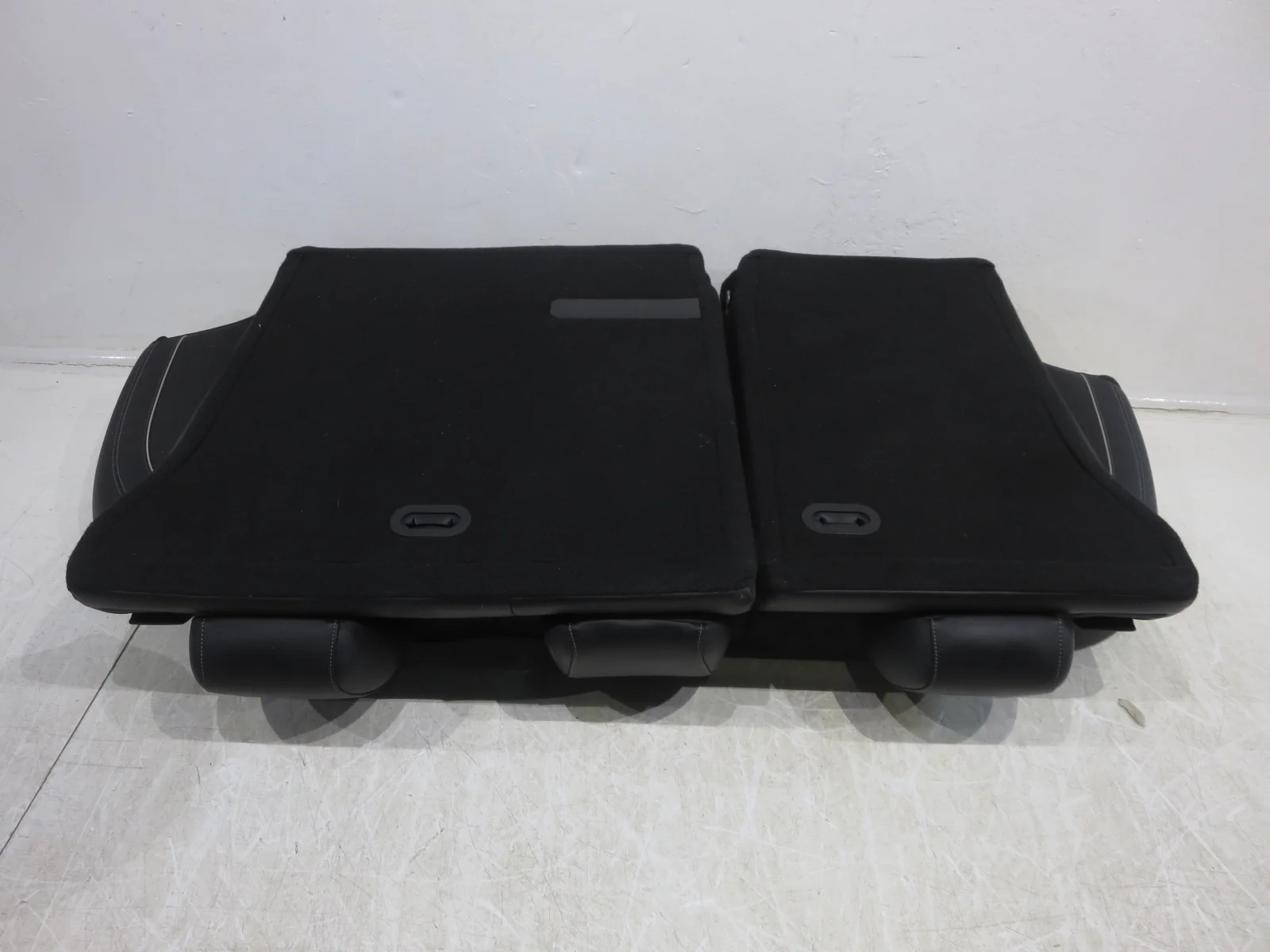 2019 - 2023 Genesis G70 Elite Rear Seats, Quilted Black Leather #559i - Image 10