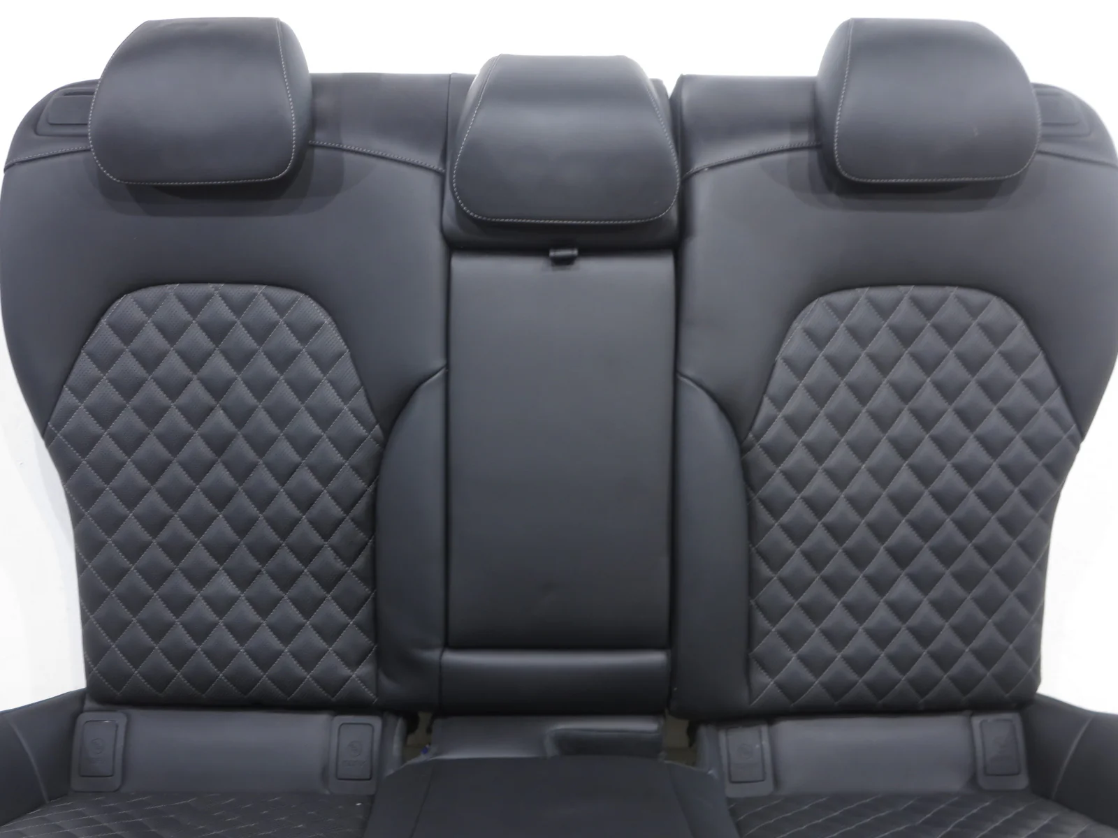 2019 - 2023 Genesis G70 Elite Rear Seats, Quilted Black Leather #559i - Image 3