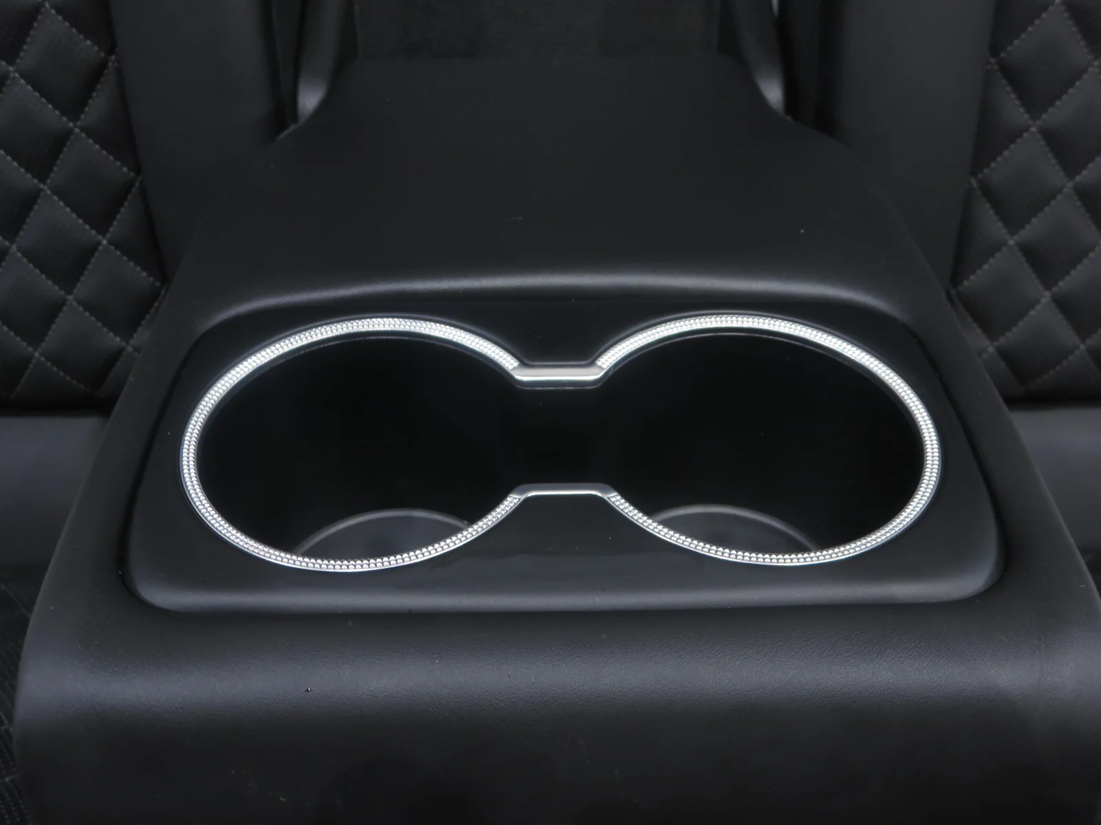 2019 - 2023 Genesis G70 Elite Rear Seats, Quilted Black Leather #559i - Image 9