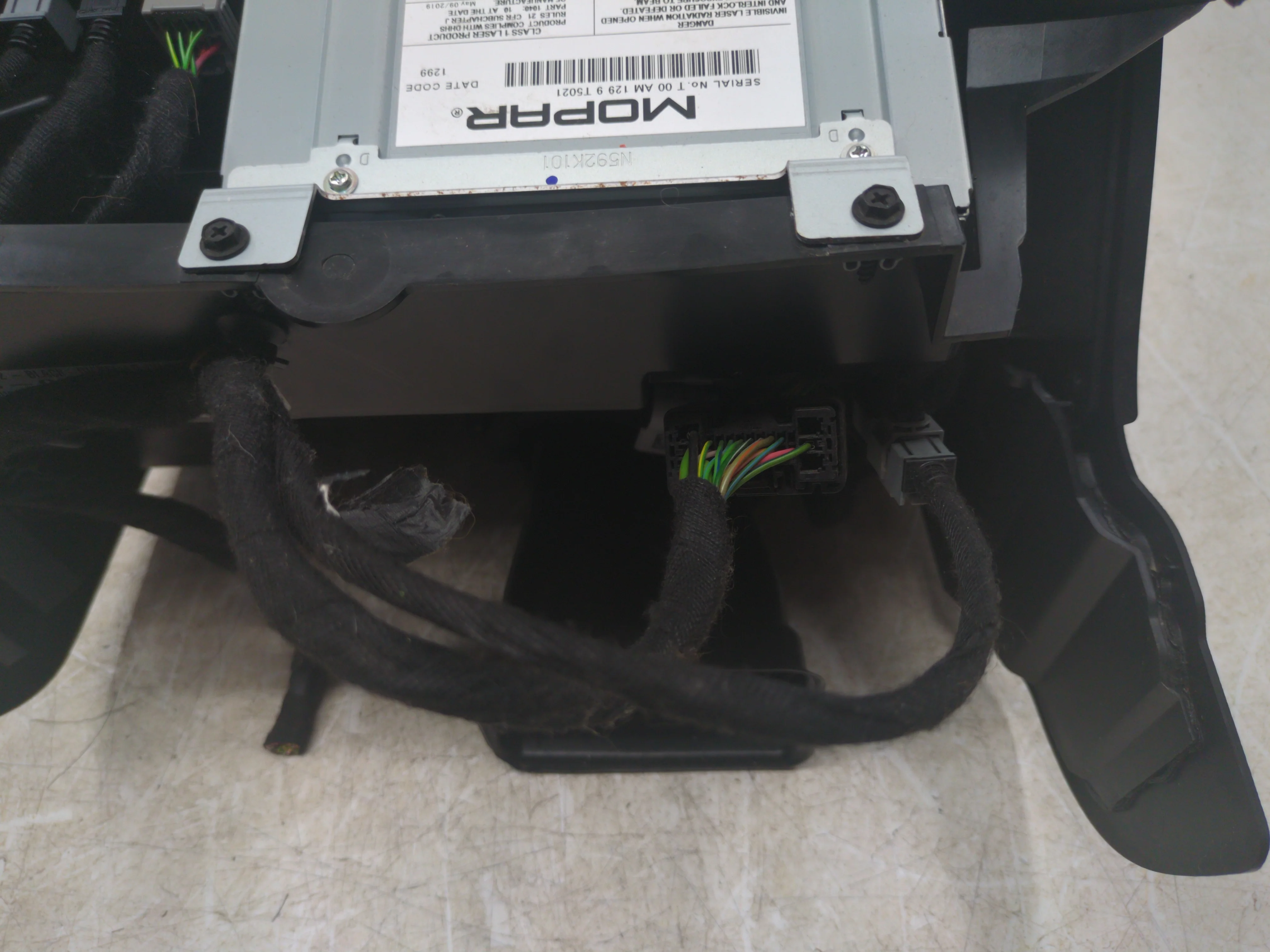 Dodge Ram Center Console, 1500 DT, 2019 - 2024 Black #1788 - Image 19