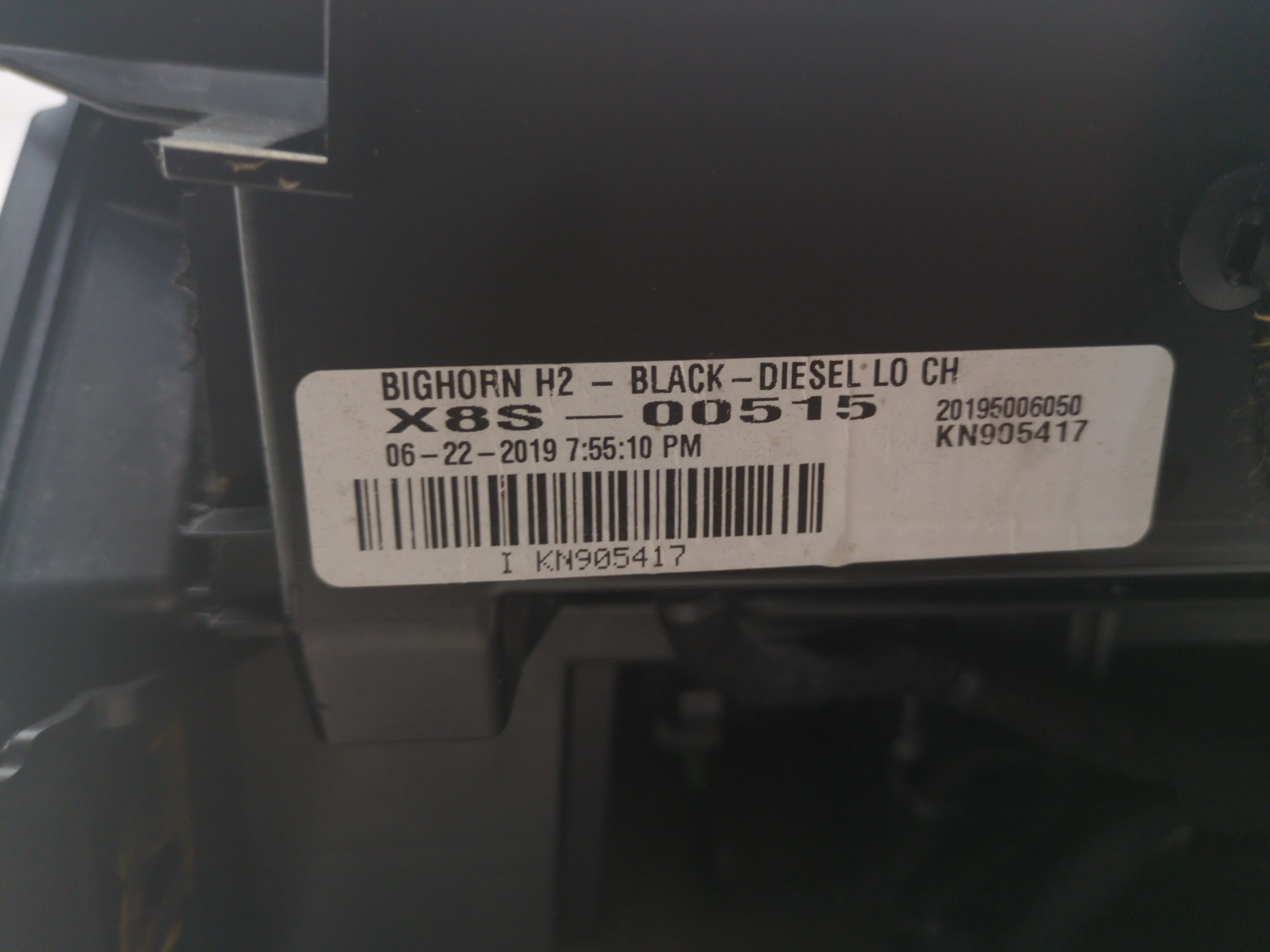 Dodge Ram Center Console, 1500 DT, 2019 - 2024 Black #1788 - Image 20