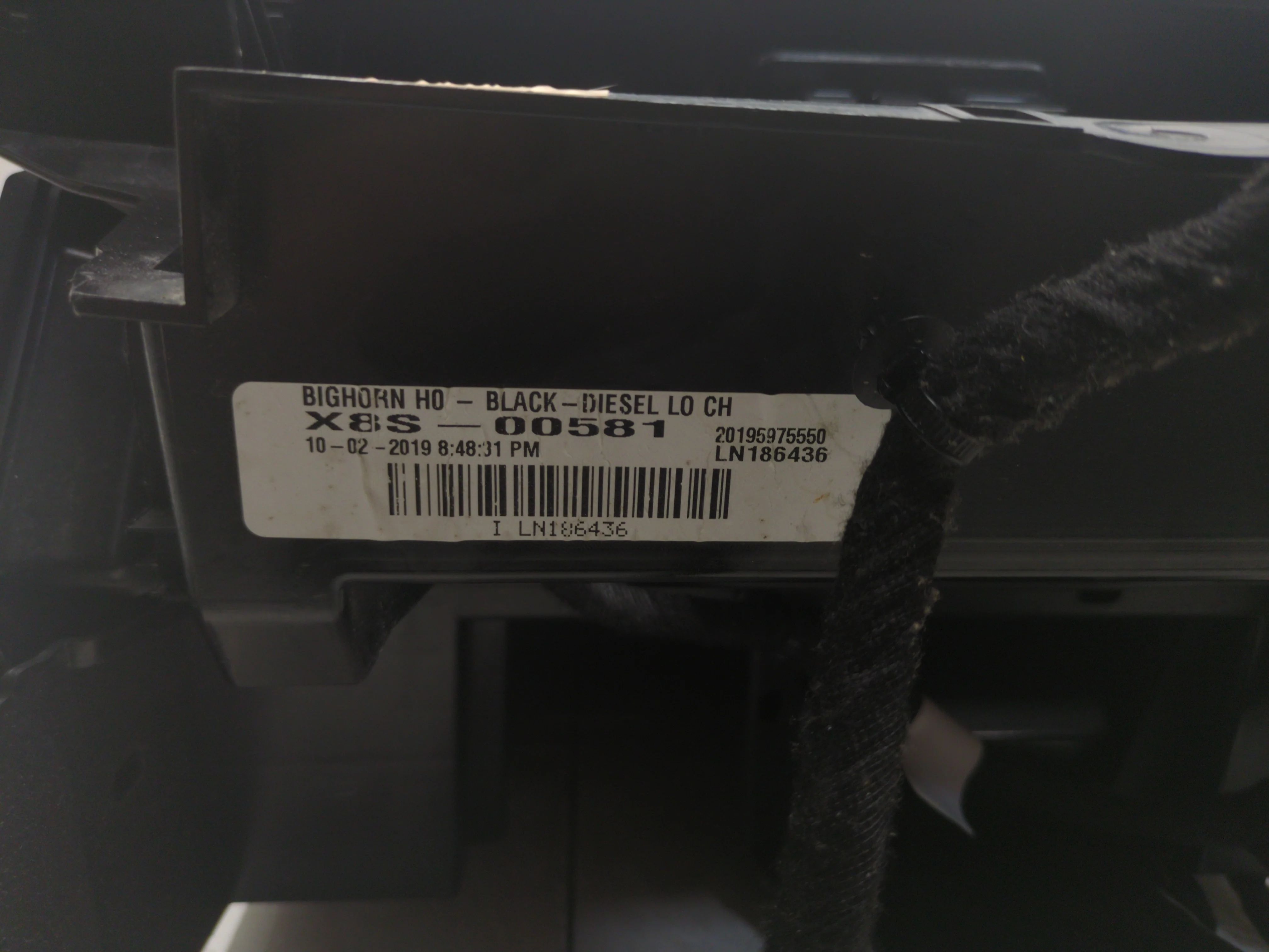 2019 - 2024 Dodge Ram Center Console, 1500 DT, Black & Gray. #1781 - Image 17