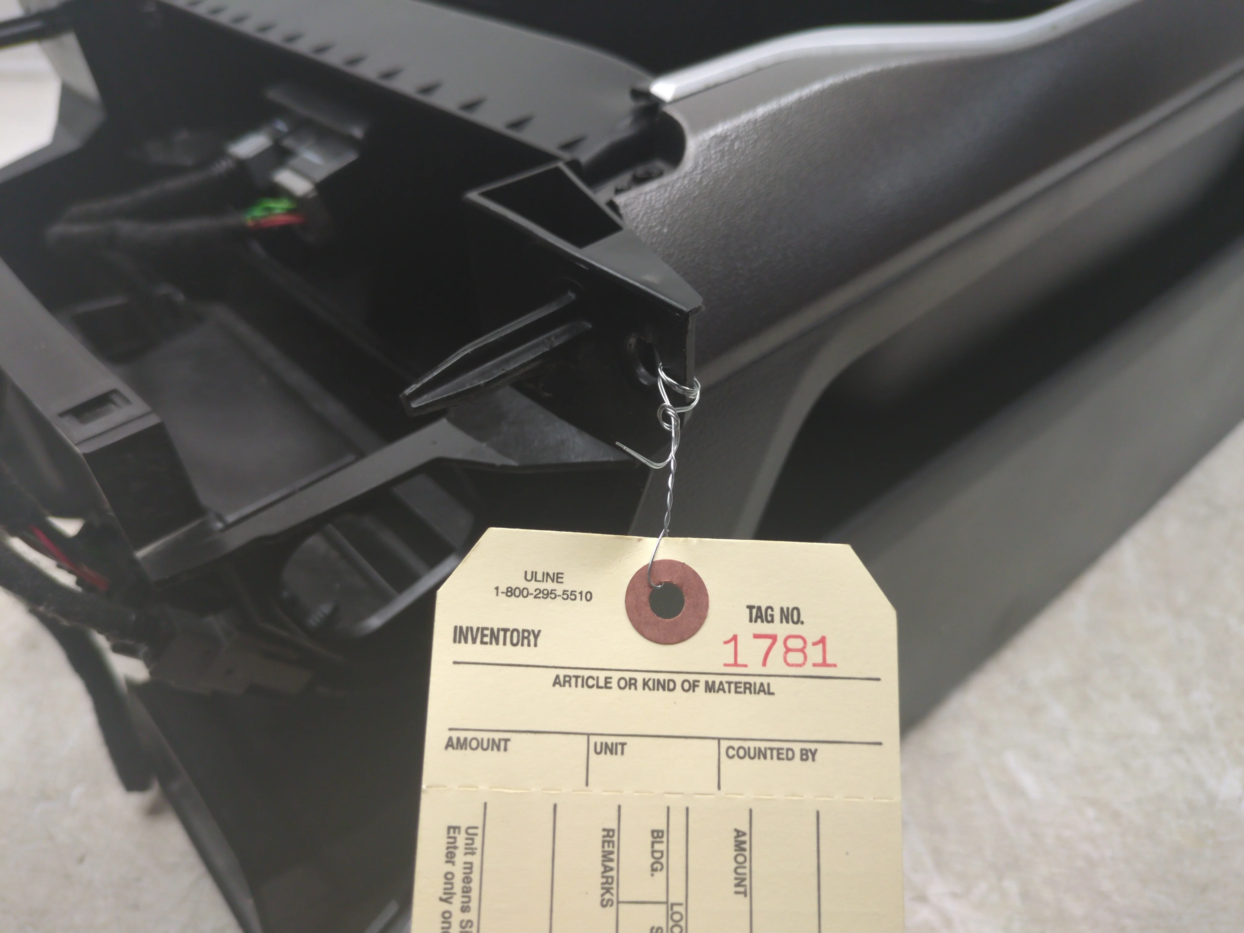 2019 - 2024 Dodge Ram Center Console, 1500 DT, Black & Gray. #1781 - Image 22