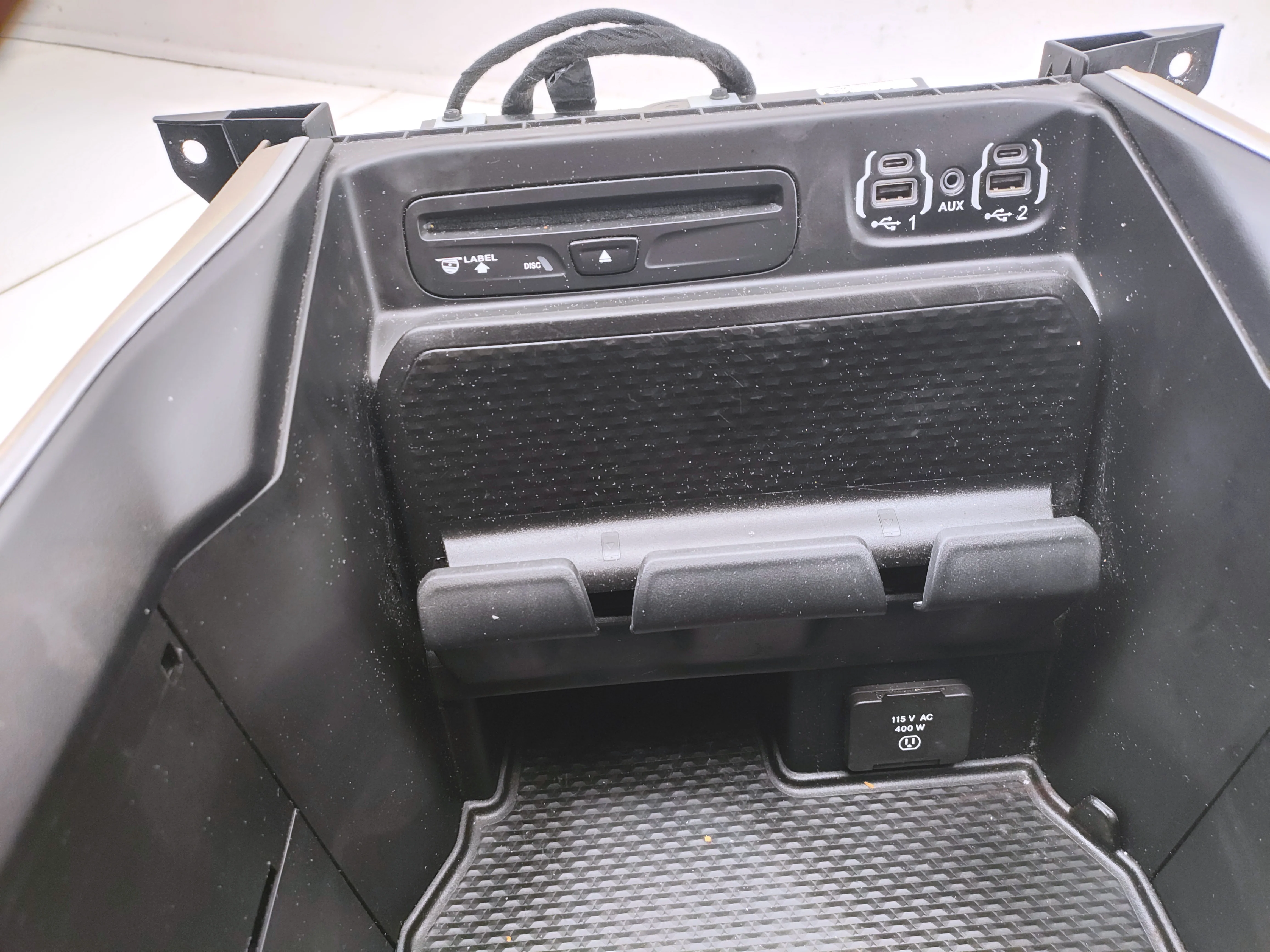 Ram Center Console 1500 DT, 2019 - 2026 Laramie Sport Black & Gold #1628 - Image 11