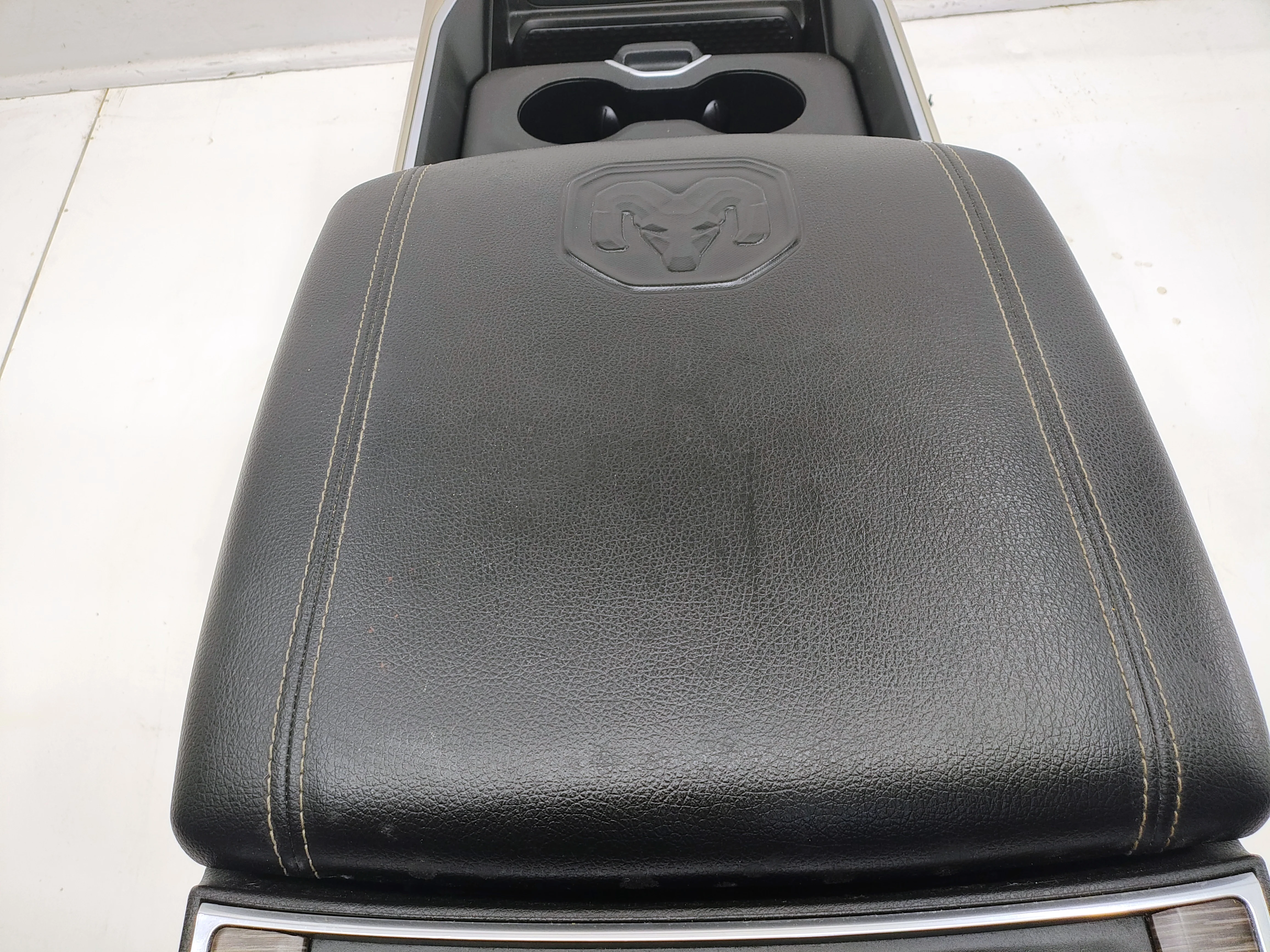 Ram Center Console 1500 DT, 2019 - 2026 Laramie Sport Black & Gold #1628 - Image 17