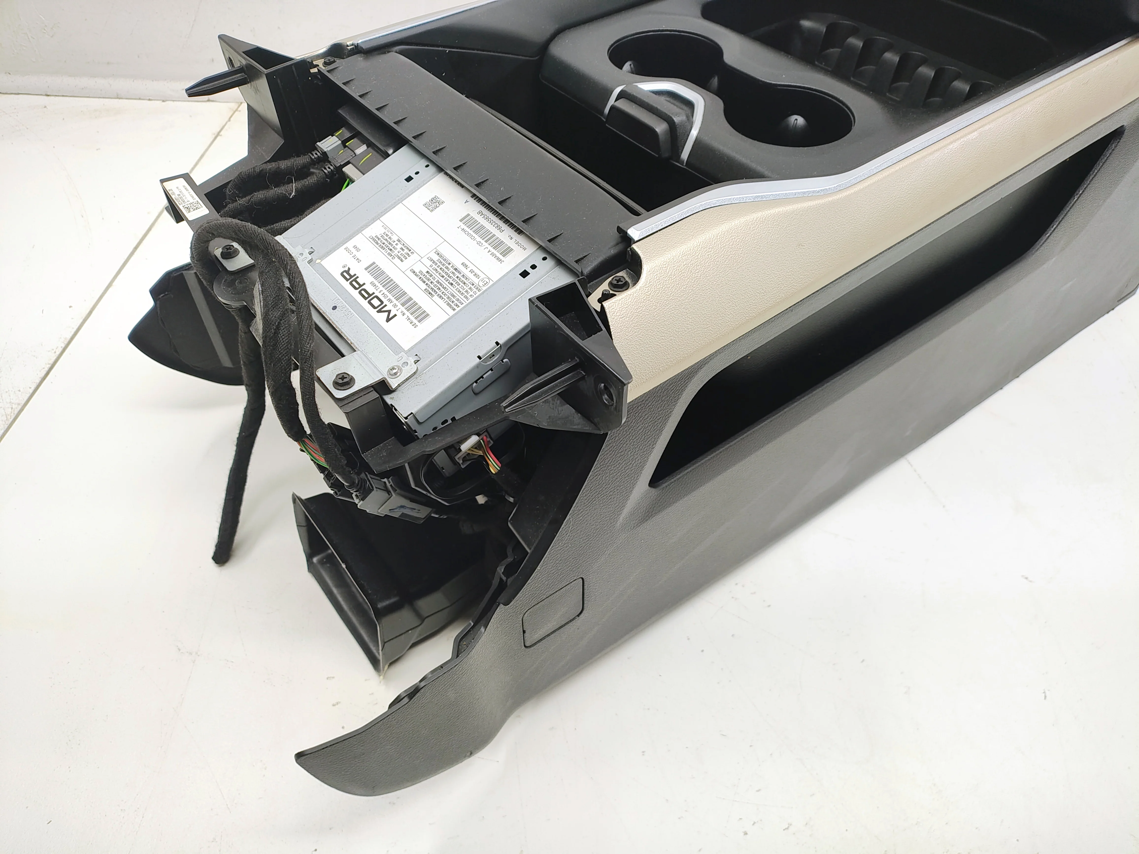 Ram Center Console 1500 DT, 2019 - 2026 Laramie Sport Black & Gold #1628 - Image 3