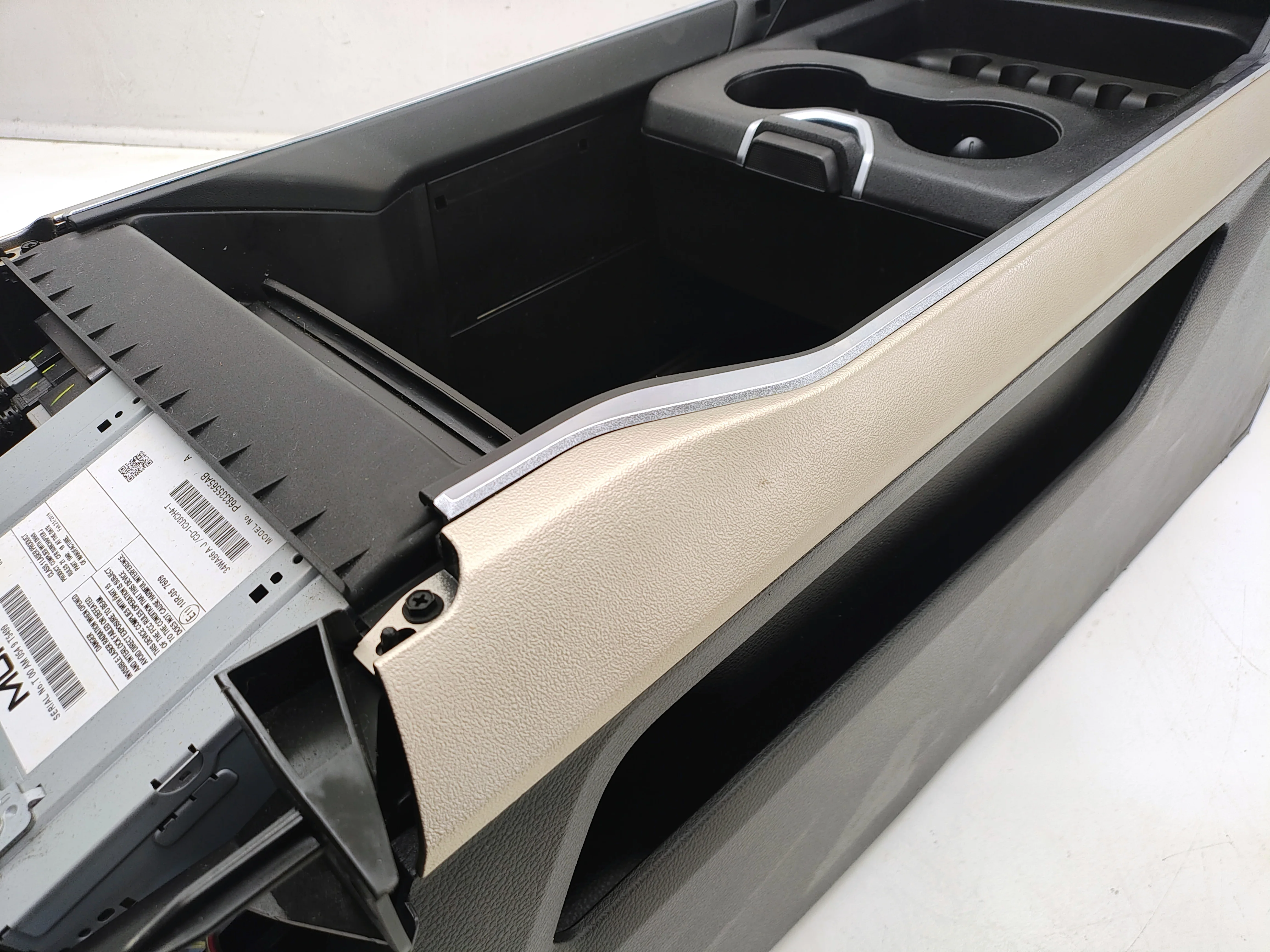 Ram Center Console 1500 DT, 2019 - 2026 Laramie Sport Black & Gold #1628 - Image 9