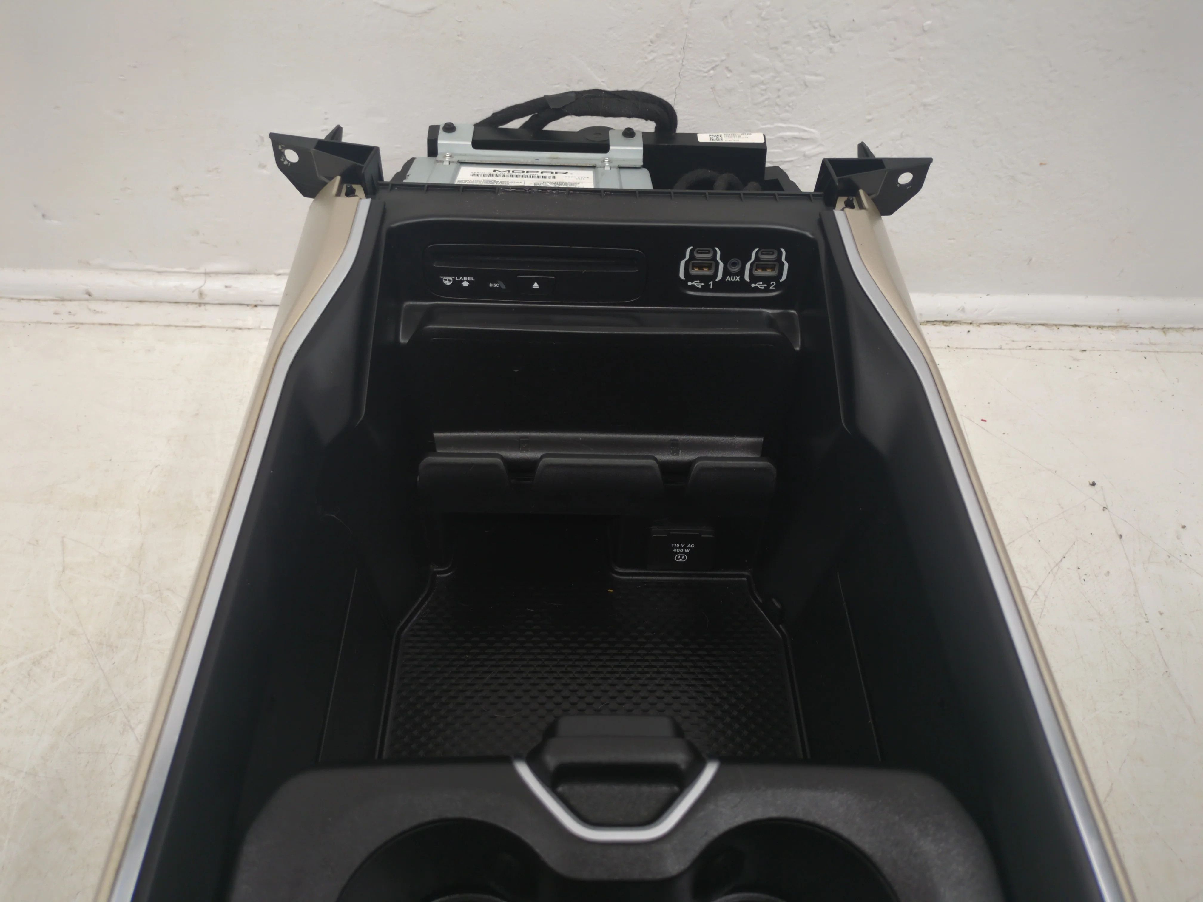 2019 - 2024 Dodge Ram Center Console, 1500 DT, Laramie Sport Black & Gold. #1789 - Image 11