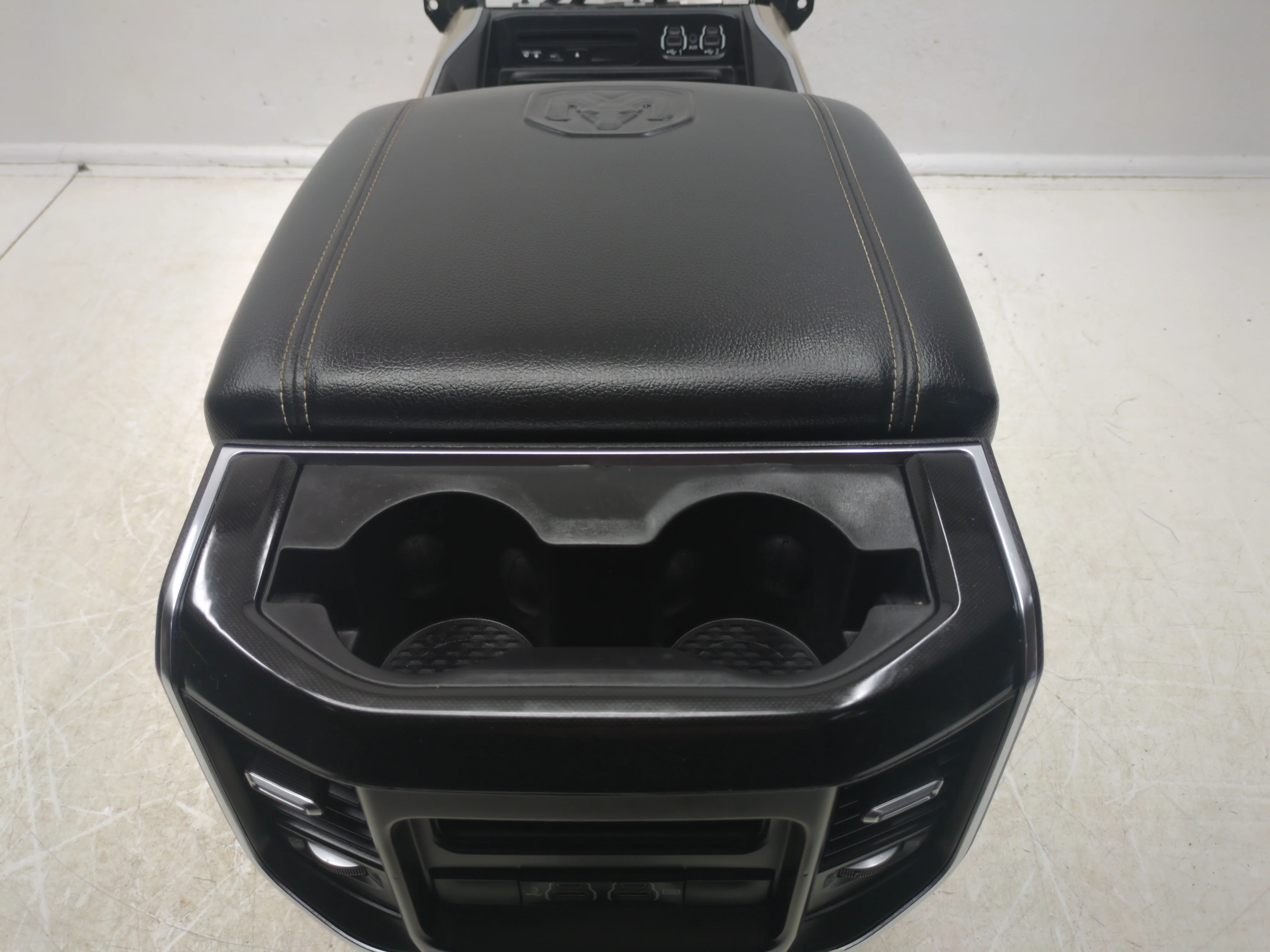 2019 - 2024 Dodge Ram Center Console, 1500 DT, Laramie Sport Black & Gold. #1789 - Image 6