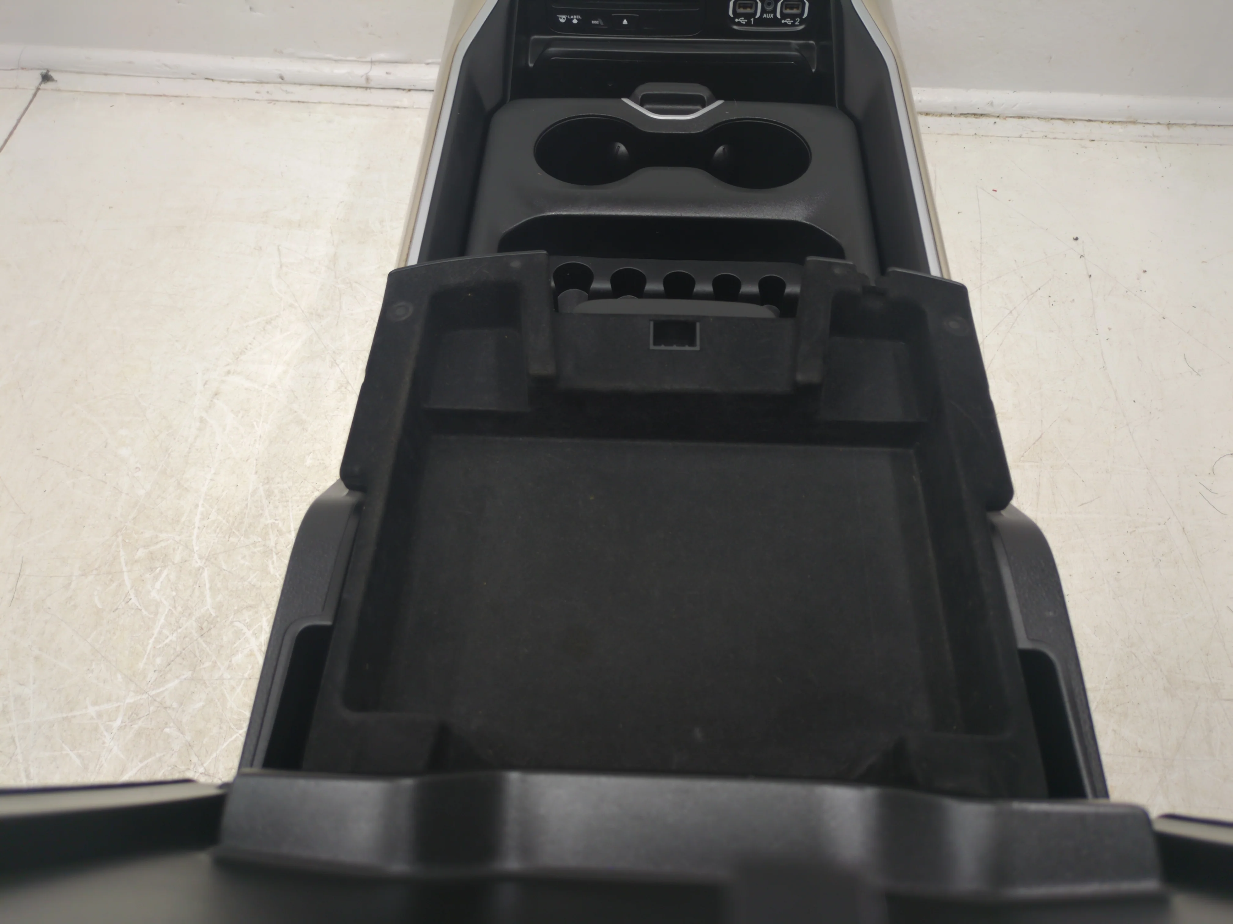 2019 - 2024 Dodge Ram Center Console, 1500 DT, Laramie Sport Black & Gold. #1789 - Image 9