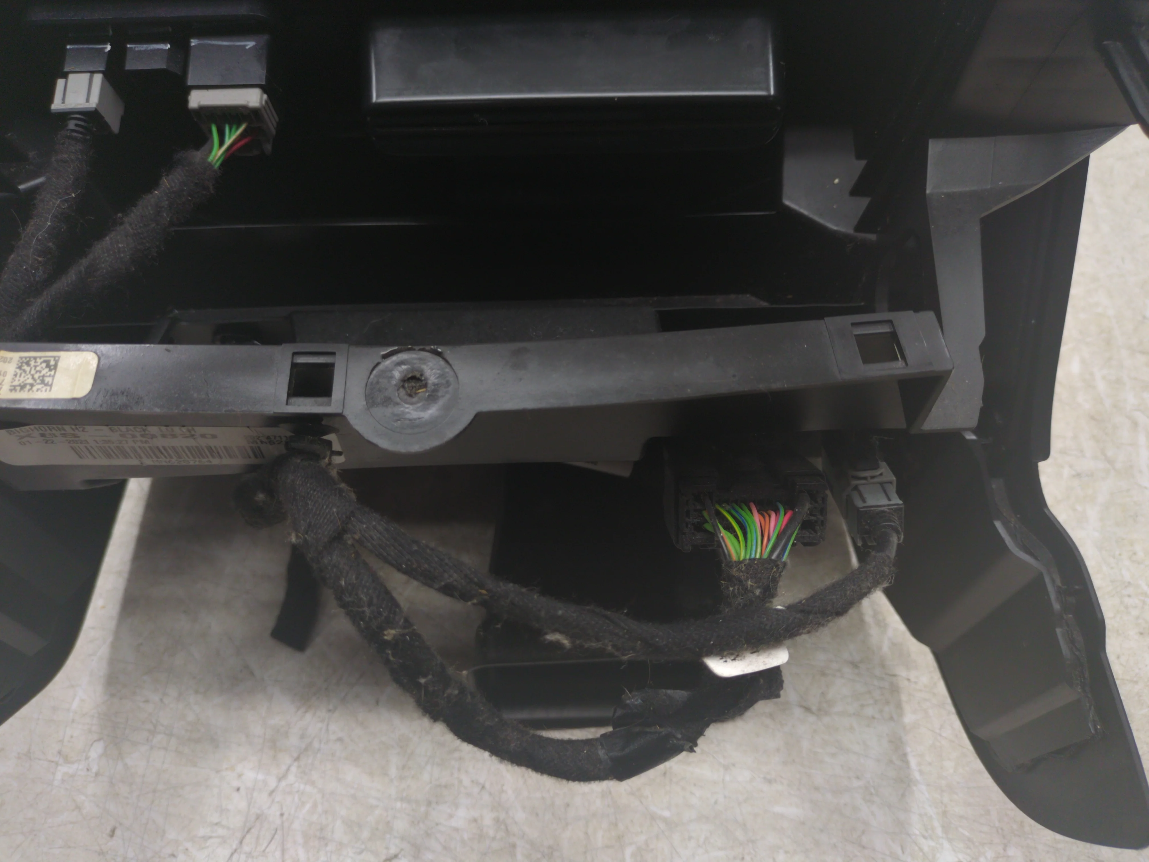 2019 - 2024 Dodge Ram Center Console, 1500 DT, Big Horn, Black & Gray. #1787 - Image 20