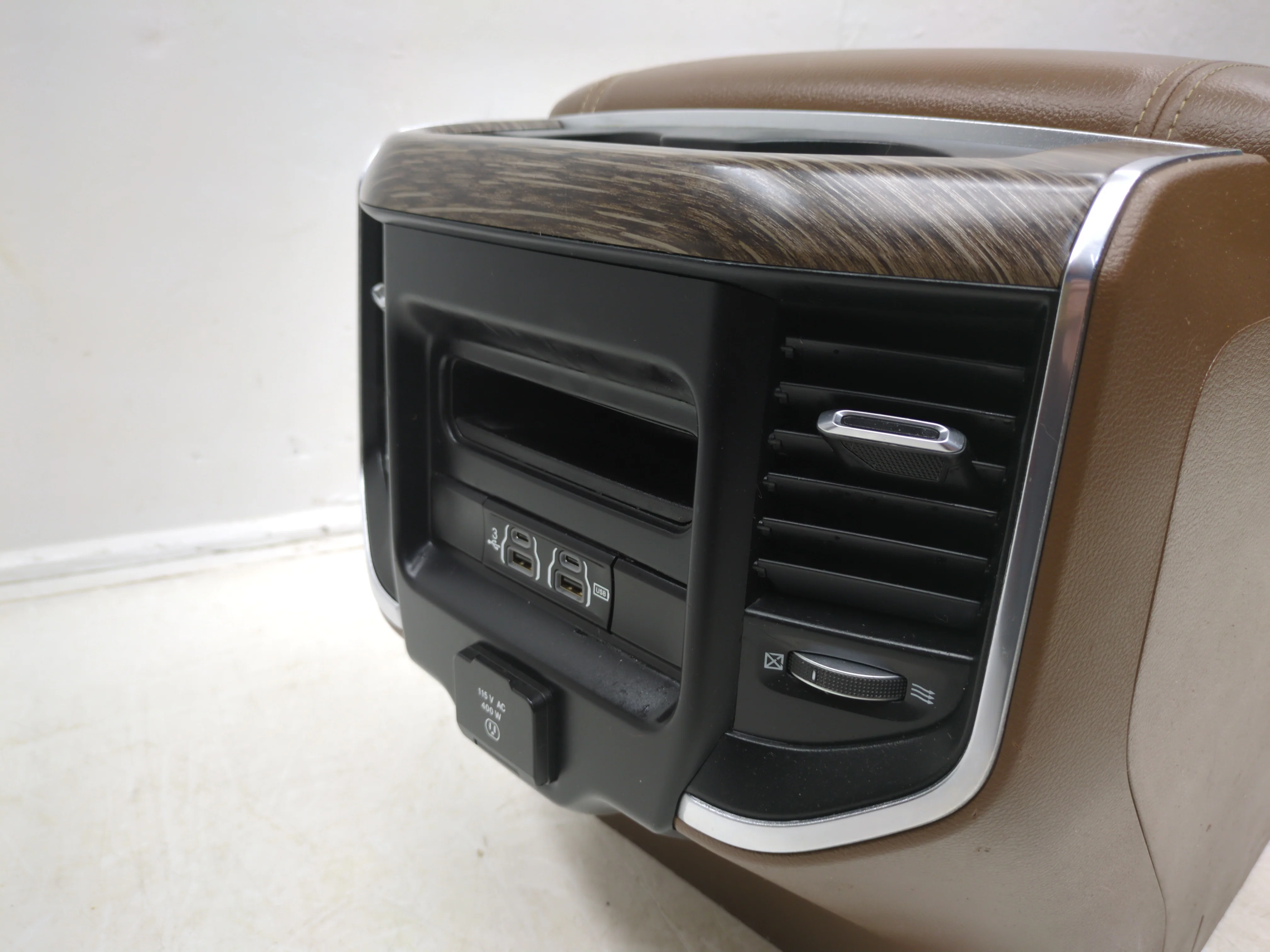 2019 - 2024 Dodge Ram Center Console, Laramie Mountain Brown 1500 DT #1765 - Image 13
