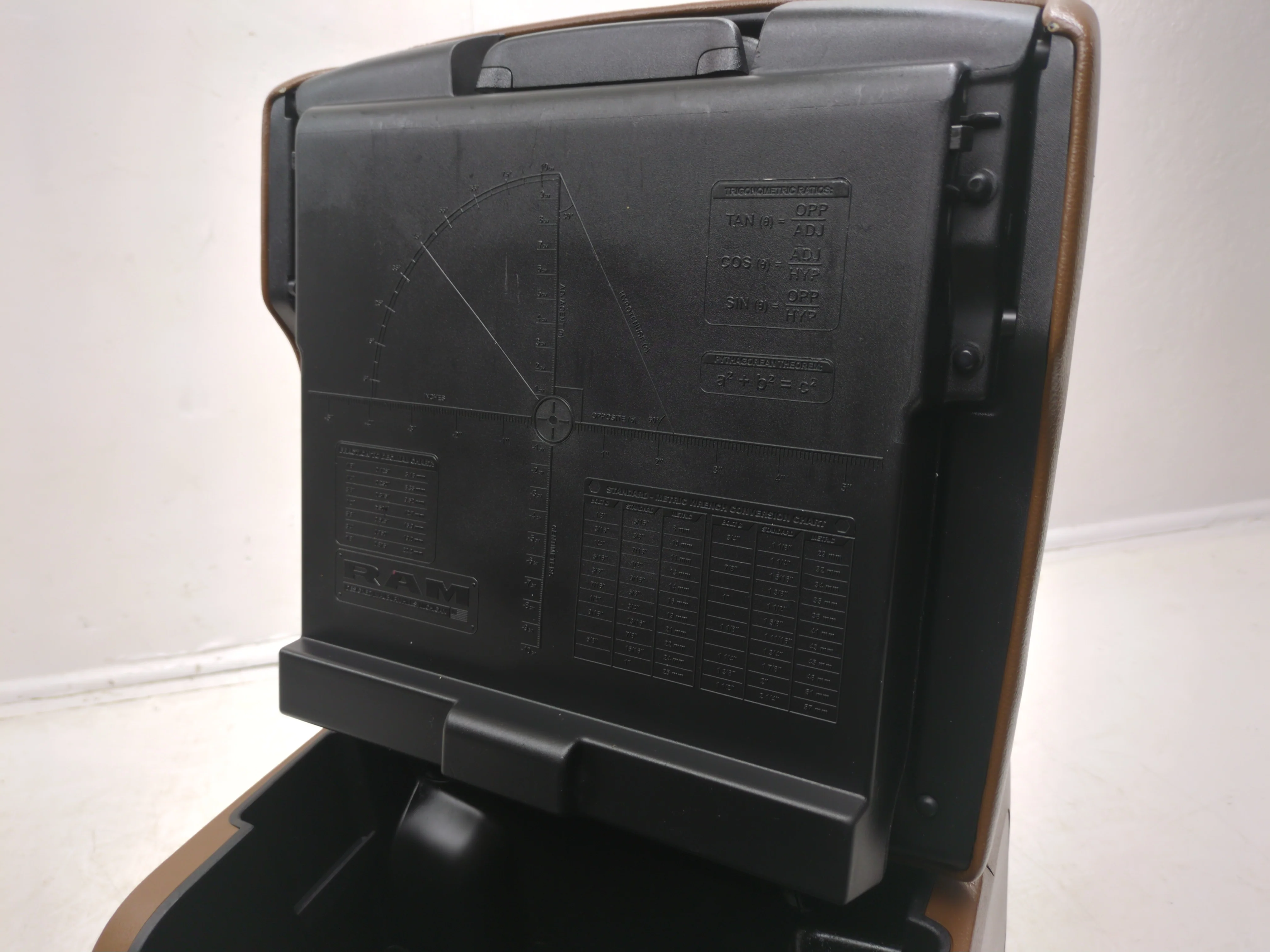 2019 - 2024 Dodge Ram Center Console, Laramie Mountain Brown 1500 DT #1765 - Image 9