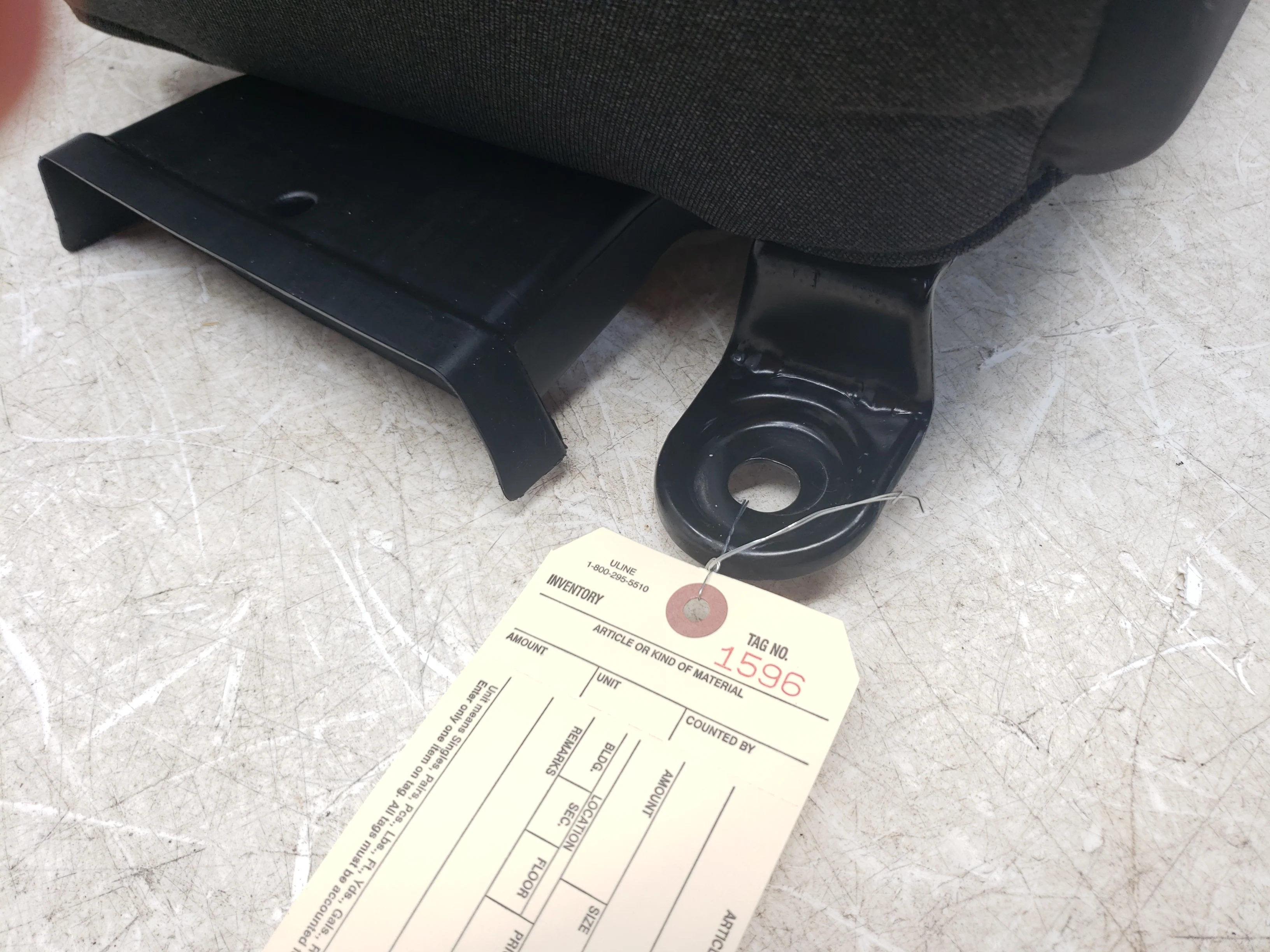 2019 - 2024 Dodge Ram Heavy Duty Jump Seat, Dark Gray Cloth w/ Rear AC Vents #1596 - Image 12