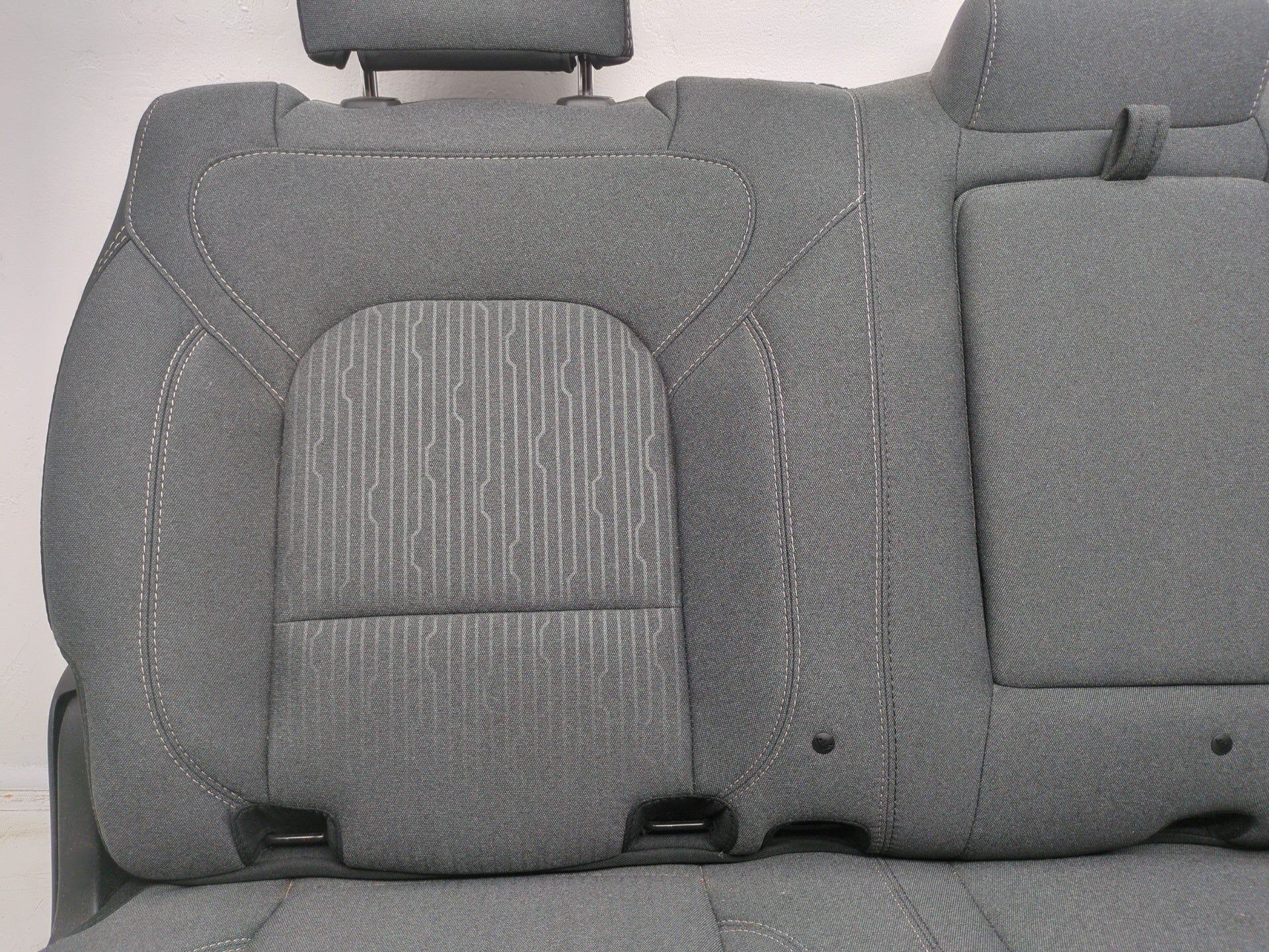 2019 - 2024 Dodge Ram Rear Seat, Light Gray Cloth, 1500 DT Crew Cab #1461 - Image 3