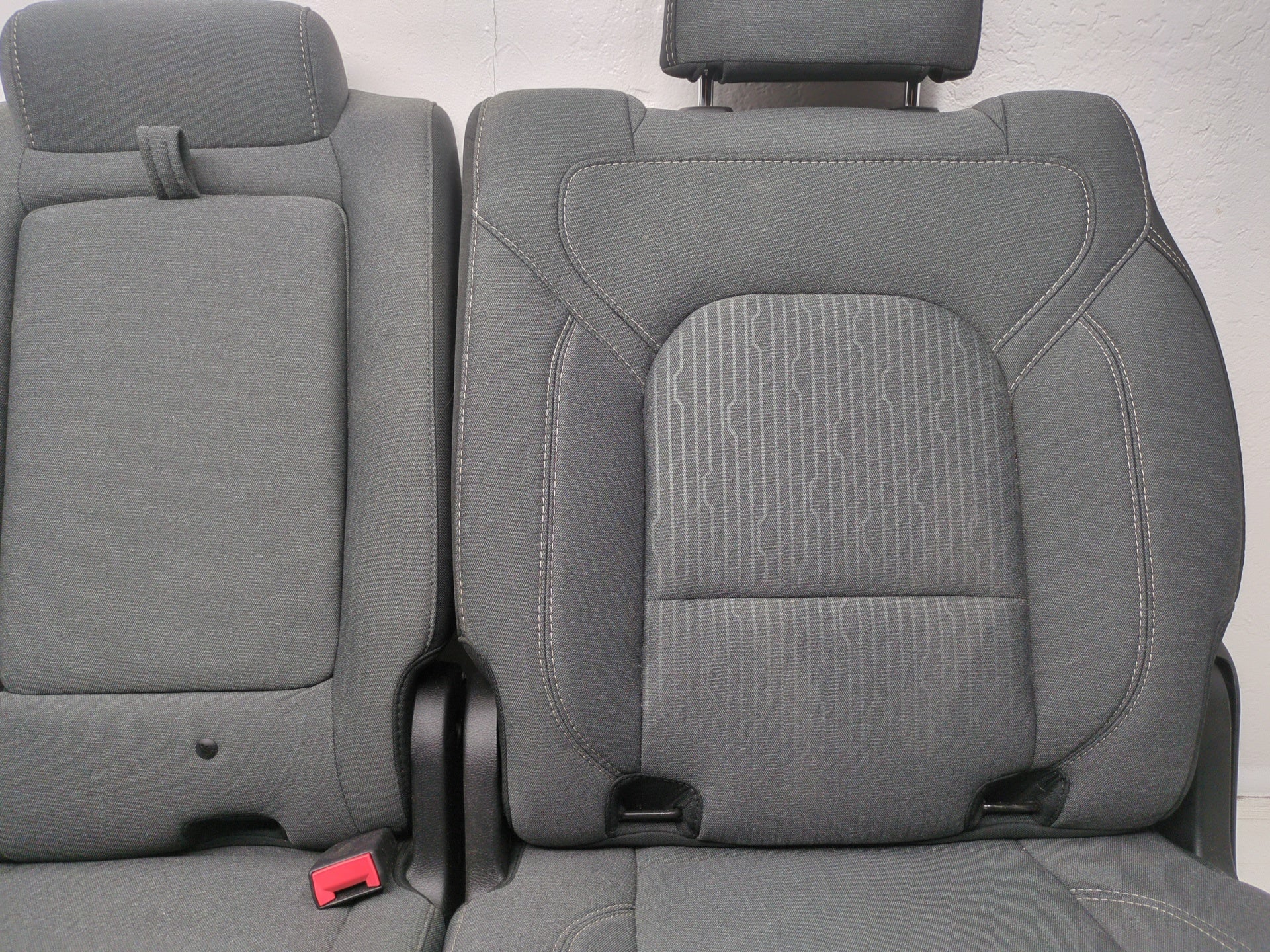 2019 - 2024 Dodge Ram Rear Seat, Light Gray Cloth, 1500 DT Crew Cab #1461 - Image 4