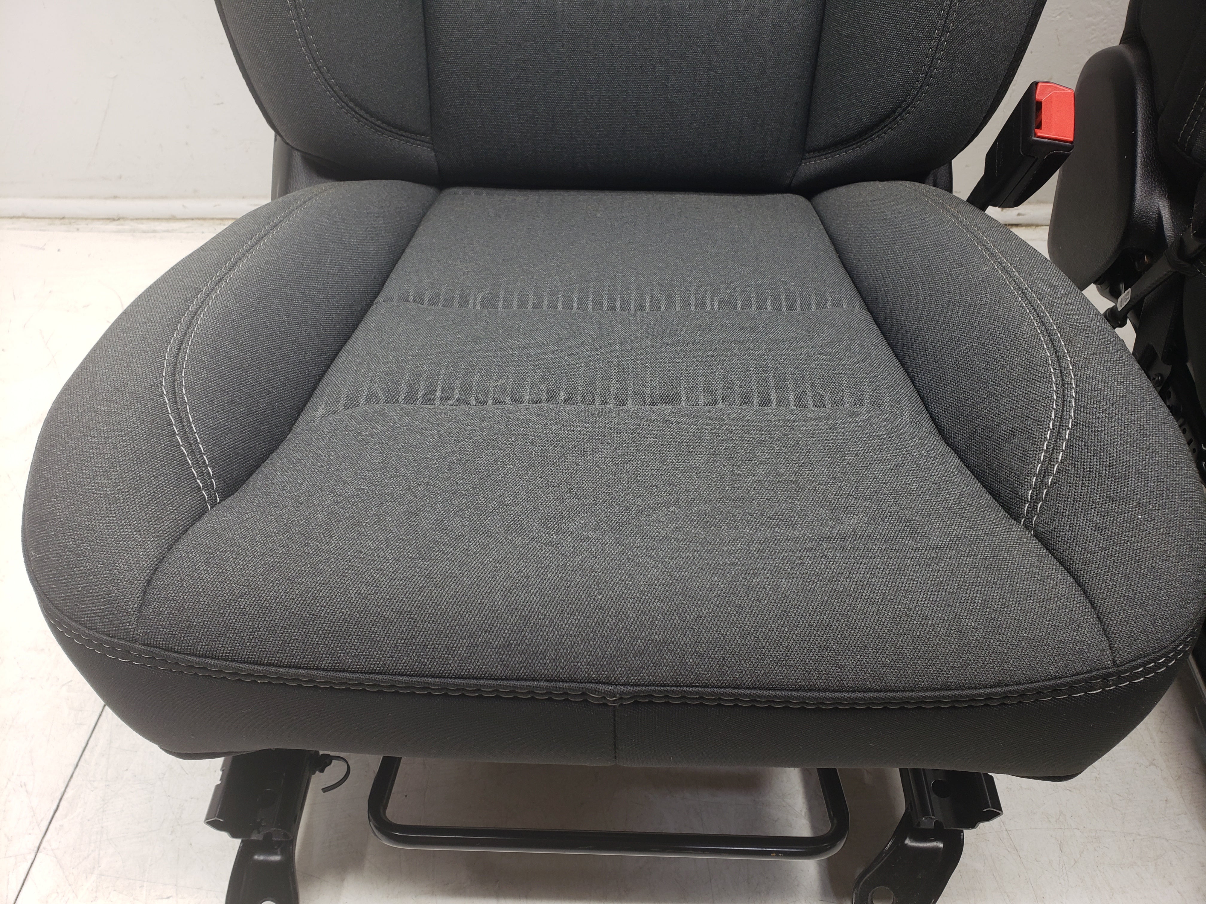 2019 - 2024 Dodge Ram Seats, Powered Heated Black Cloth, 1500 DT #1302 - Image 3