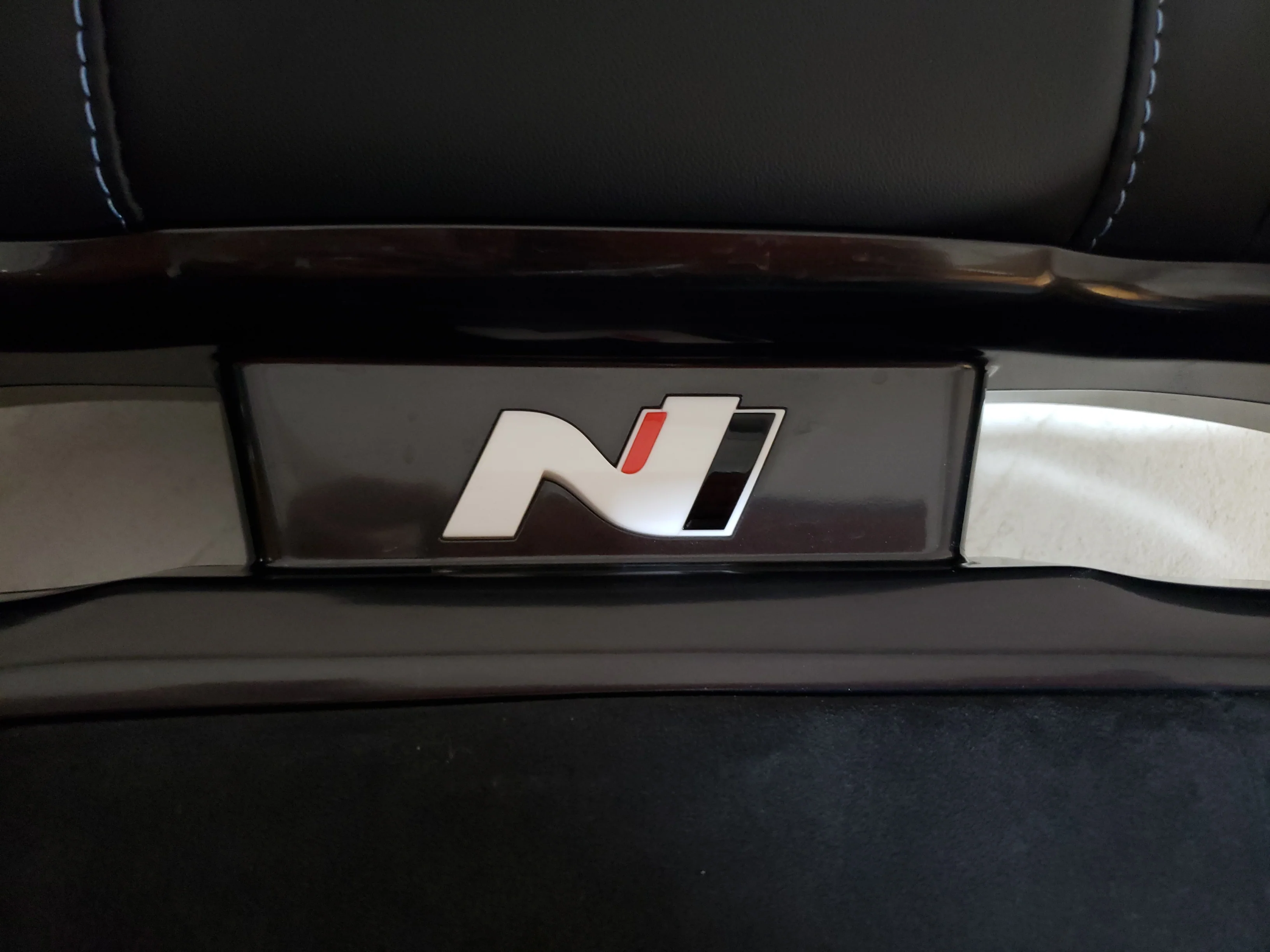 2021 - 2025 Hyundai Elantra N Seats, Black Leather N Light, Front & Rear #1649 - Image 16