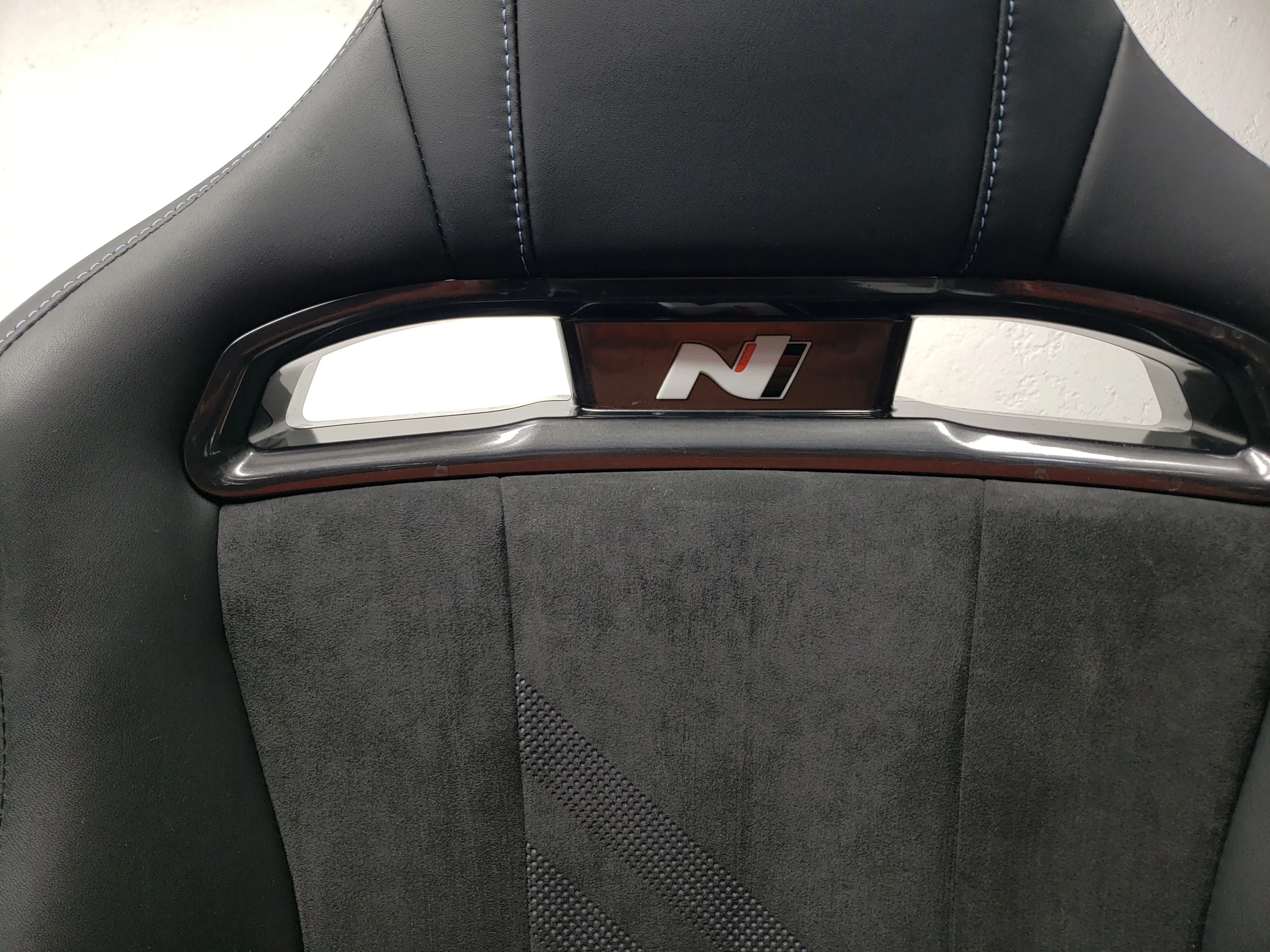 2021 - 2025 Hyundai Elantra N Seats, Black Leather N Light, Front & Rear #1649 - Image 9