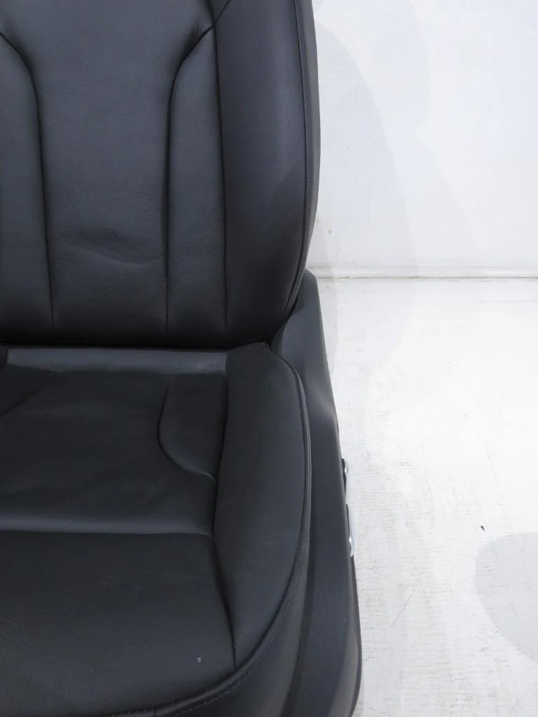 2015 - 2018 Audi Q3 Seats, Black Anthracite Leather, Powered. #9858r - Image 8
