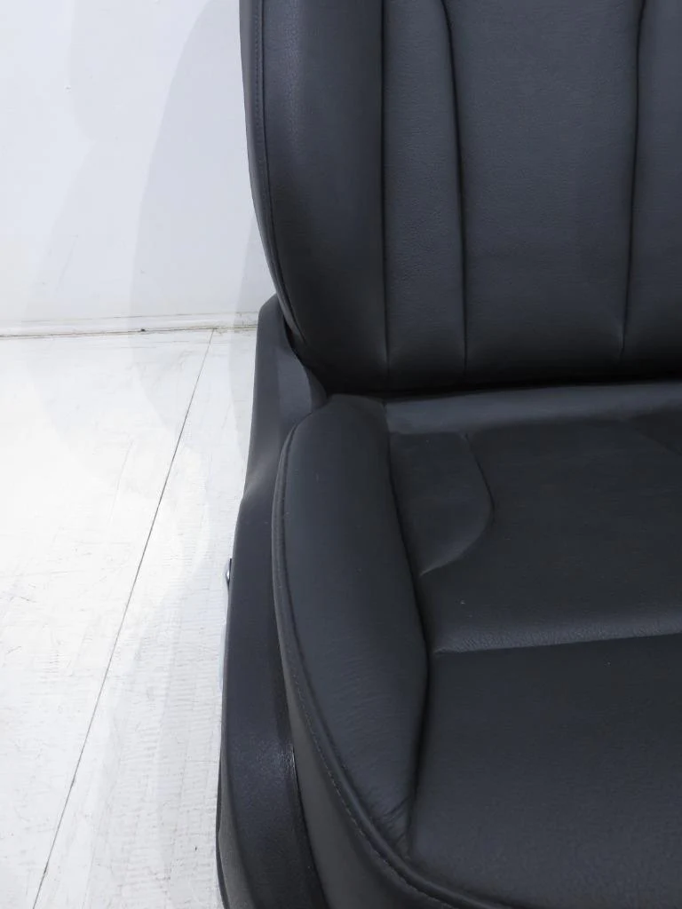2015 - 2018 Audi Q3 Seats, Black Anthracite Leather, Powered. #9858r - Image 9