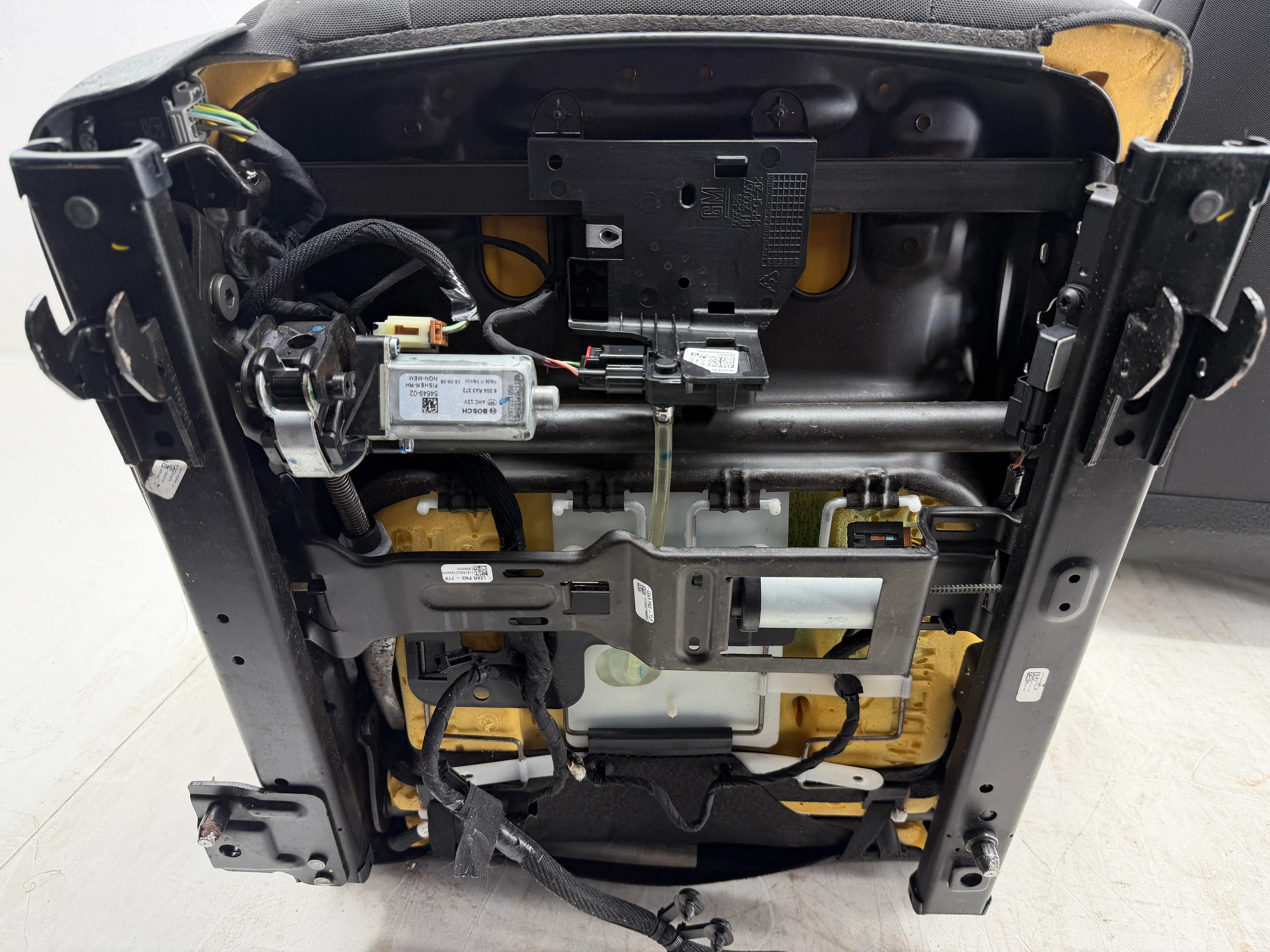 Camaro Seats 2016-2024, Chevy Powered Black Cloth #3048 - Image 11