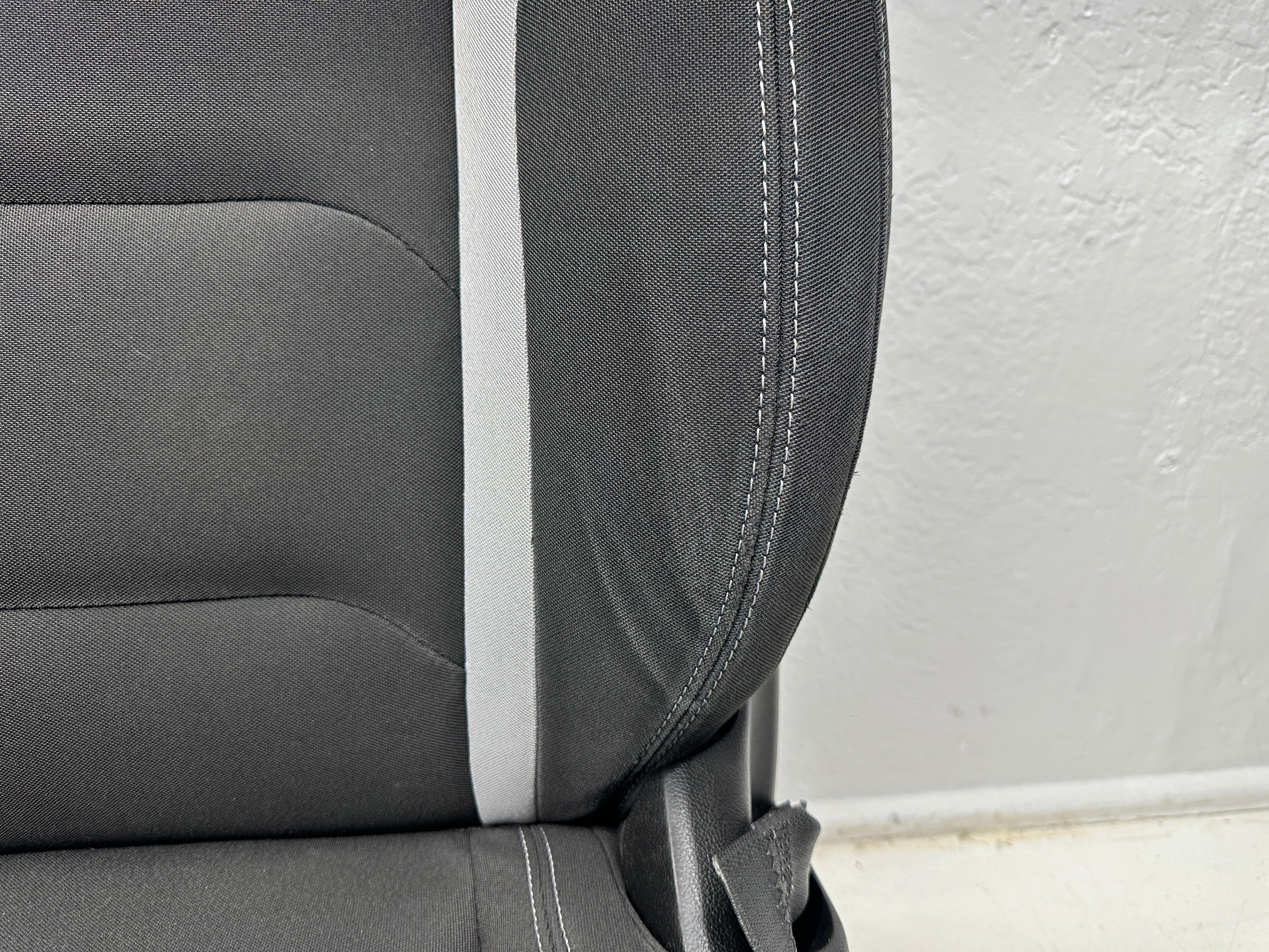 Camaro Seats 2016-2024, Black Cloth 1LS Chevy Powered #3012 - Image 11