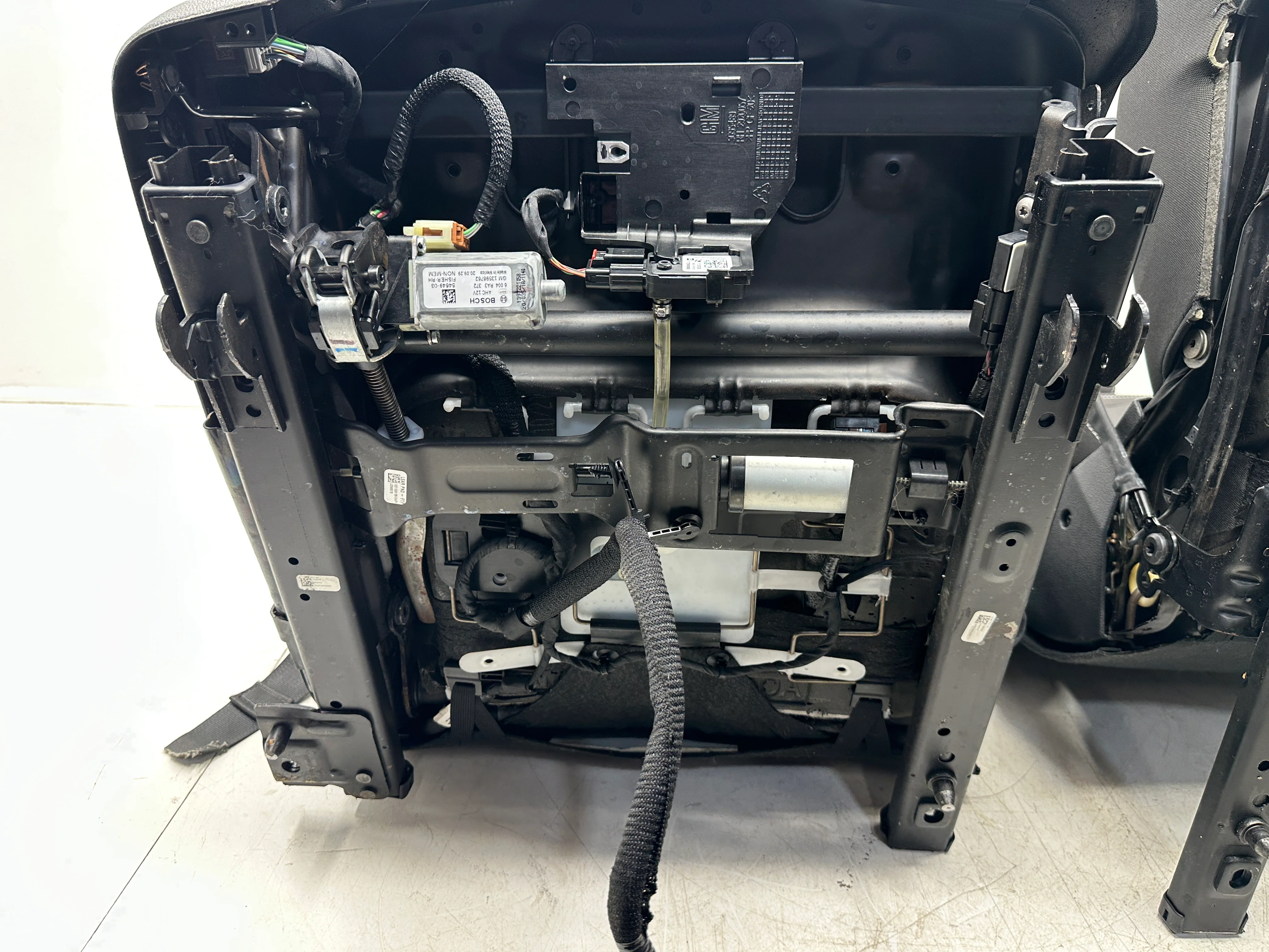 Camaro Seats 2016-2024, Black Cloth 1LS Chevy Powered #3012 - Image 12