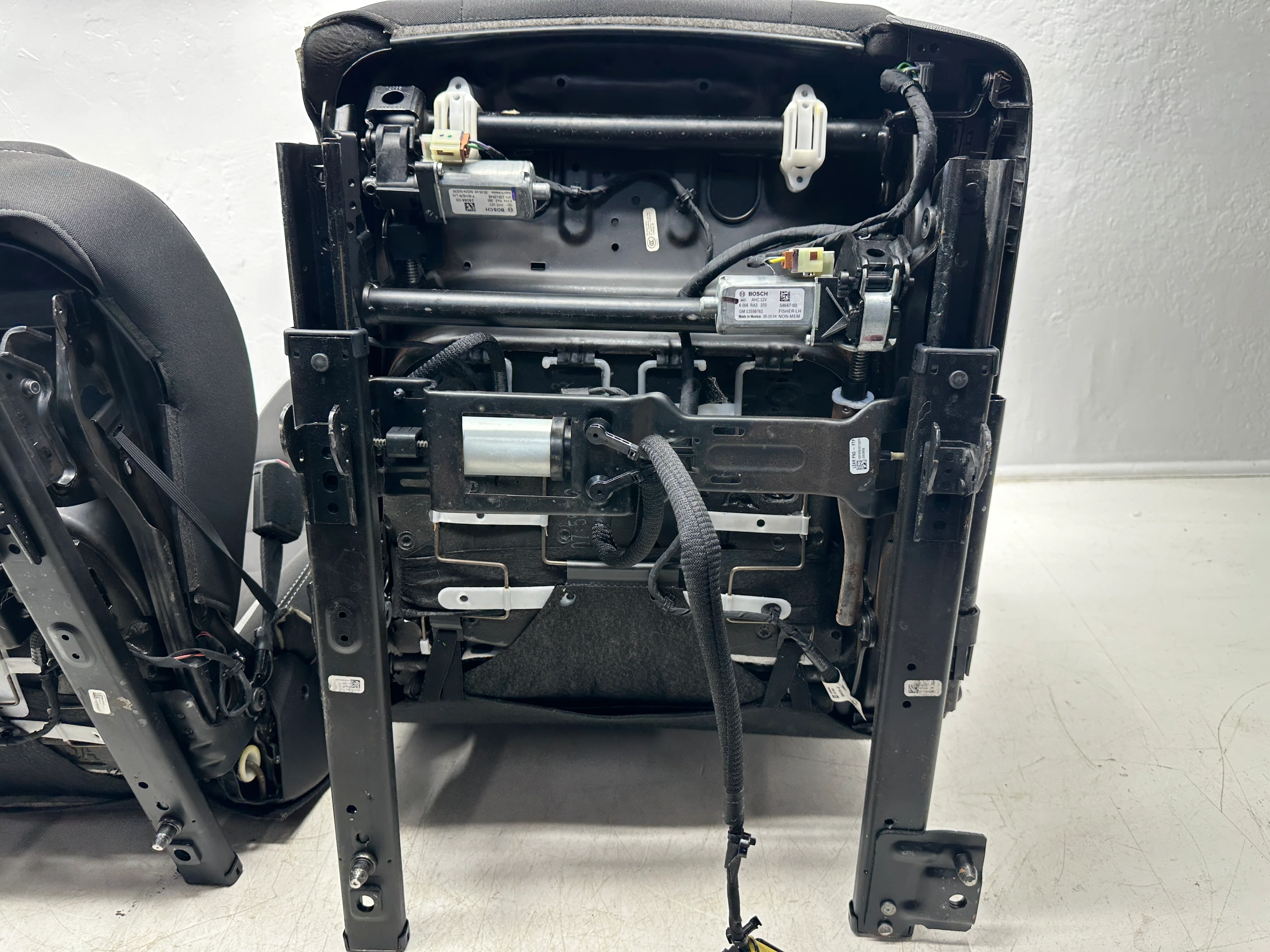 Camaro Seats 2016-2024, Black Cloth 1LS Chevy Powered #3012 - Image 13