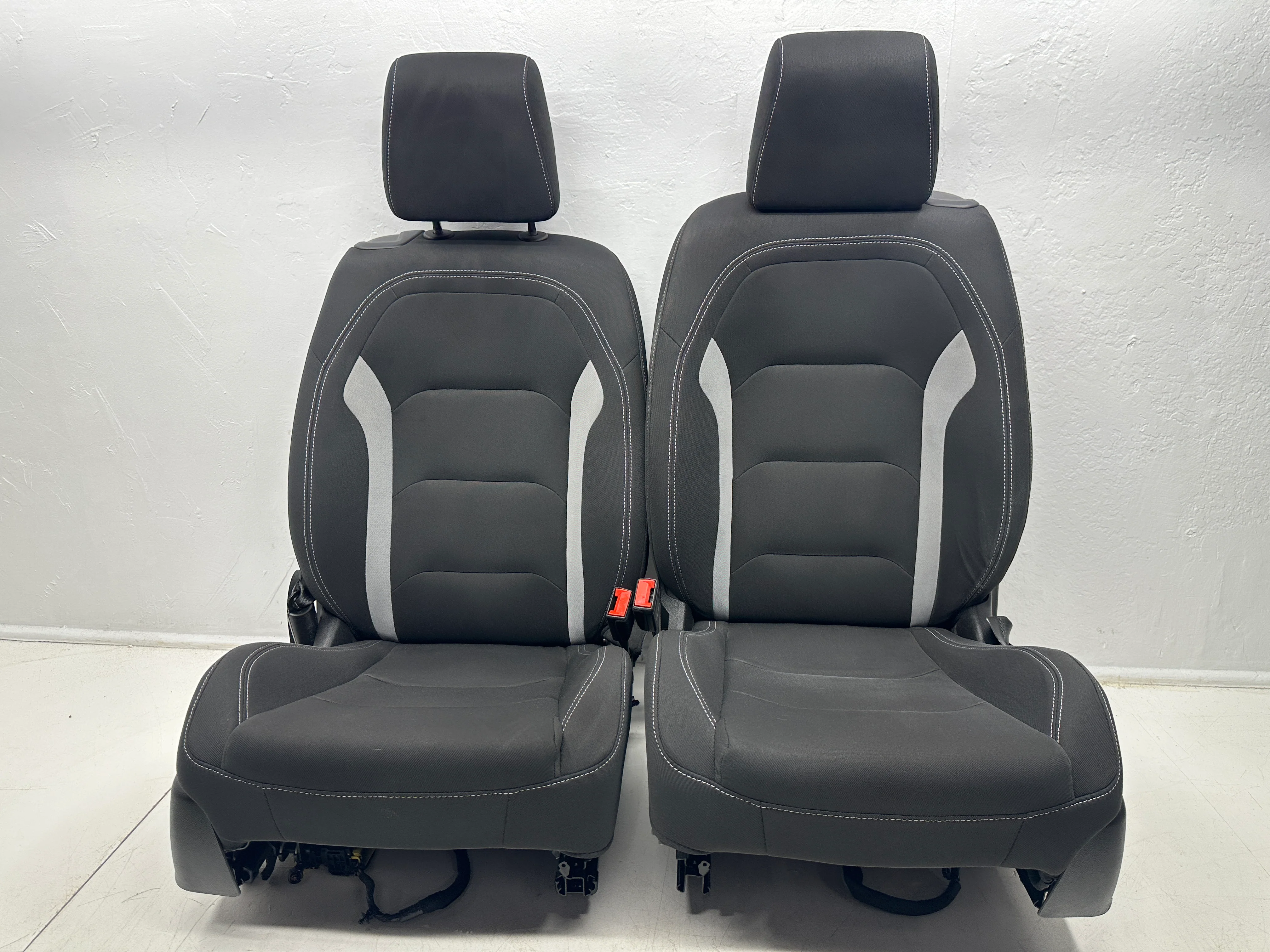 Camaro Seats 2016-2024, Black Cloth 1LS Chevy Powered #3012 - Image 17