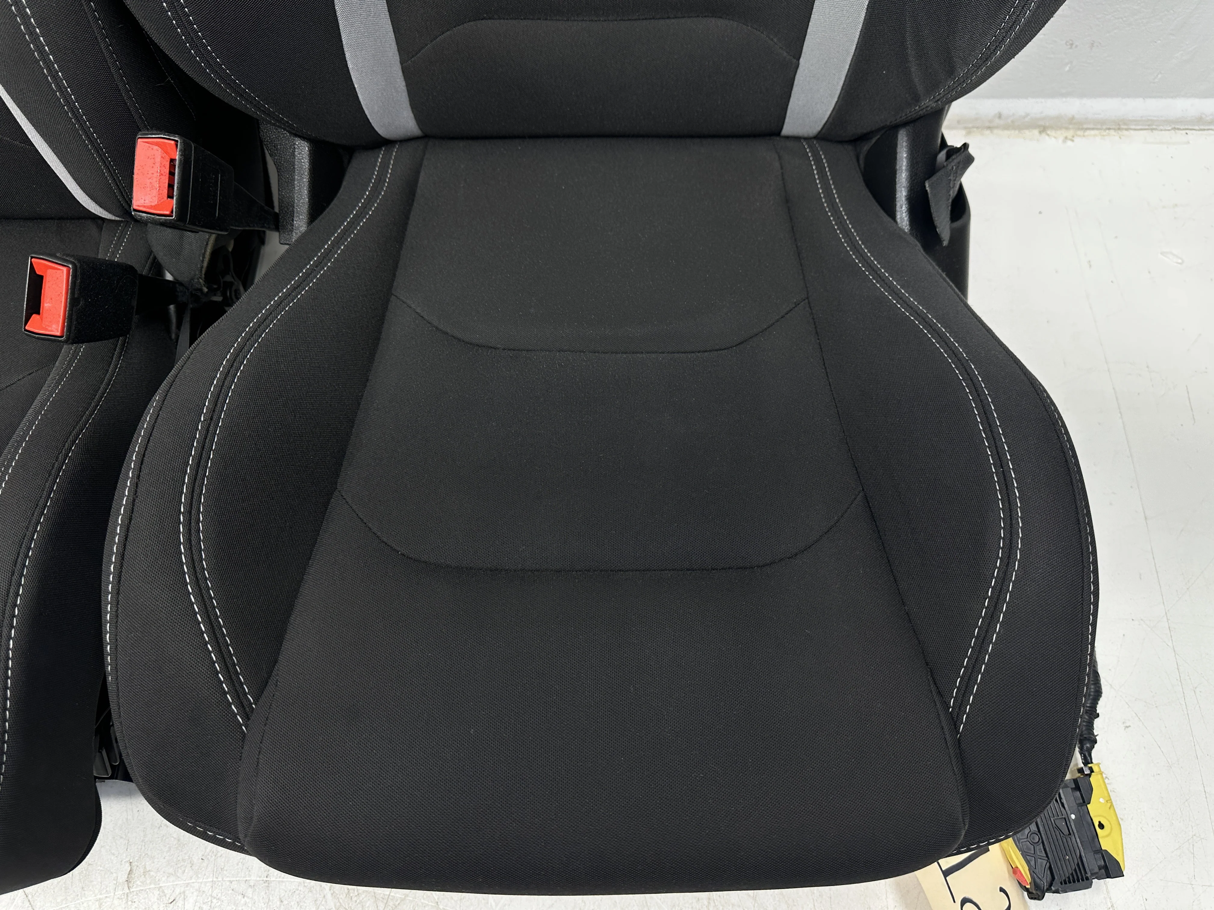 Camaro Seats 2016-2024, Black Cloth 1LS Chevy Powered #3012 - Image 3