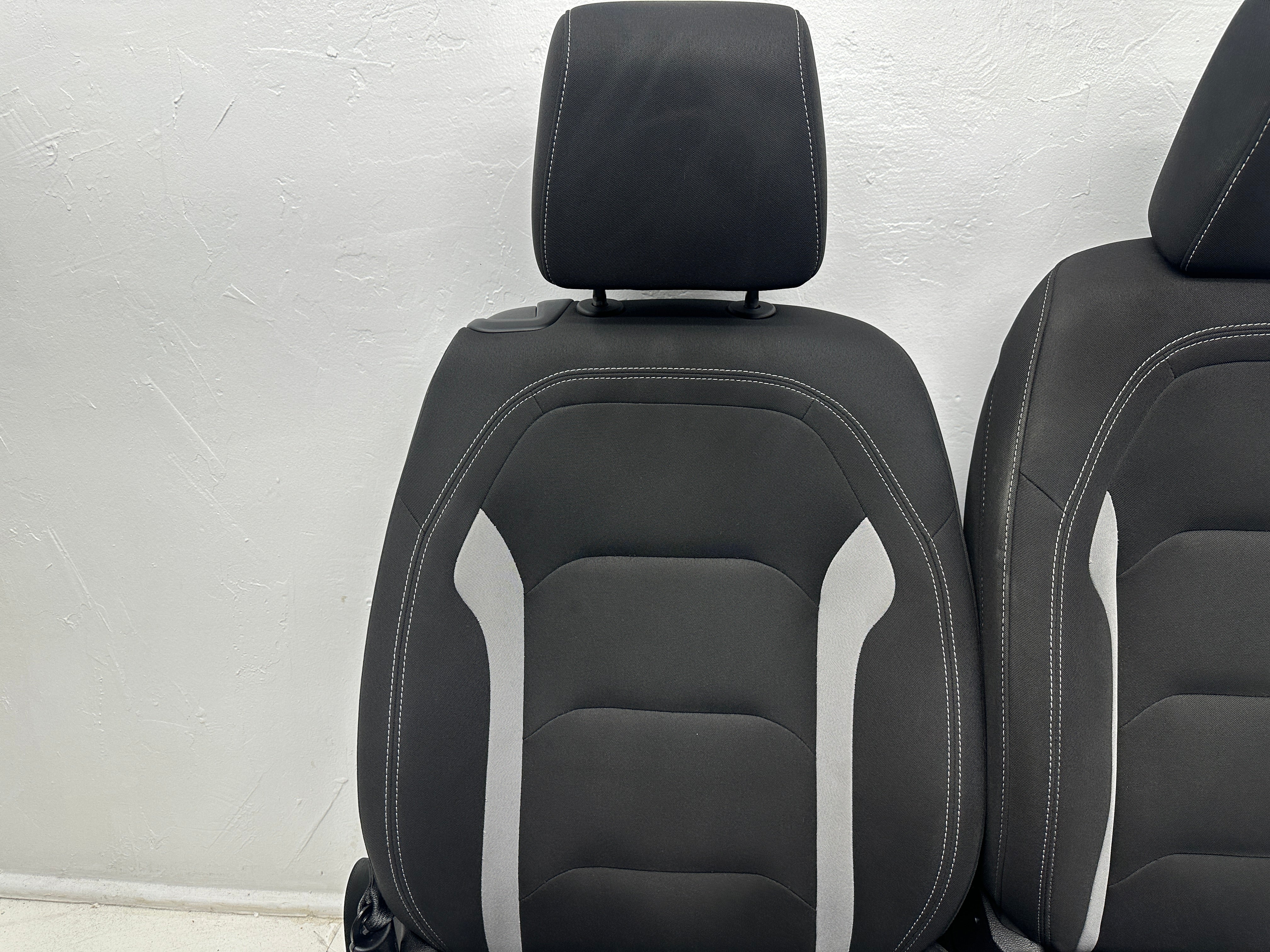 Camaro Seats 2016-2024, Black Cloth 1LS Chevy Powered #3012 - Image 4