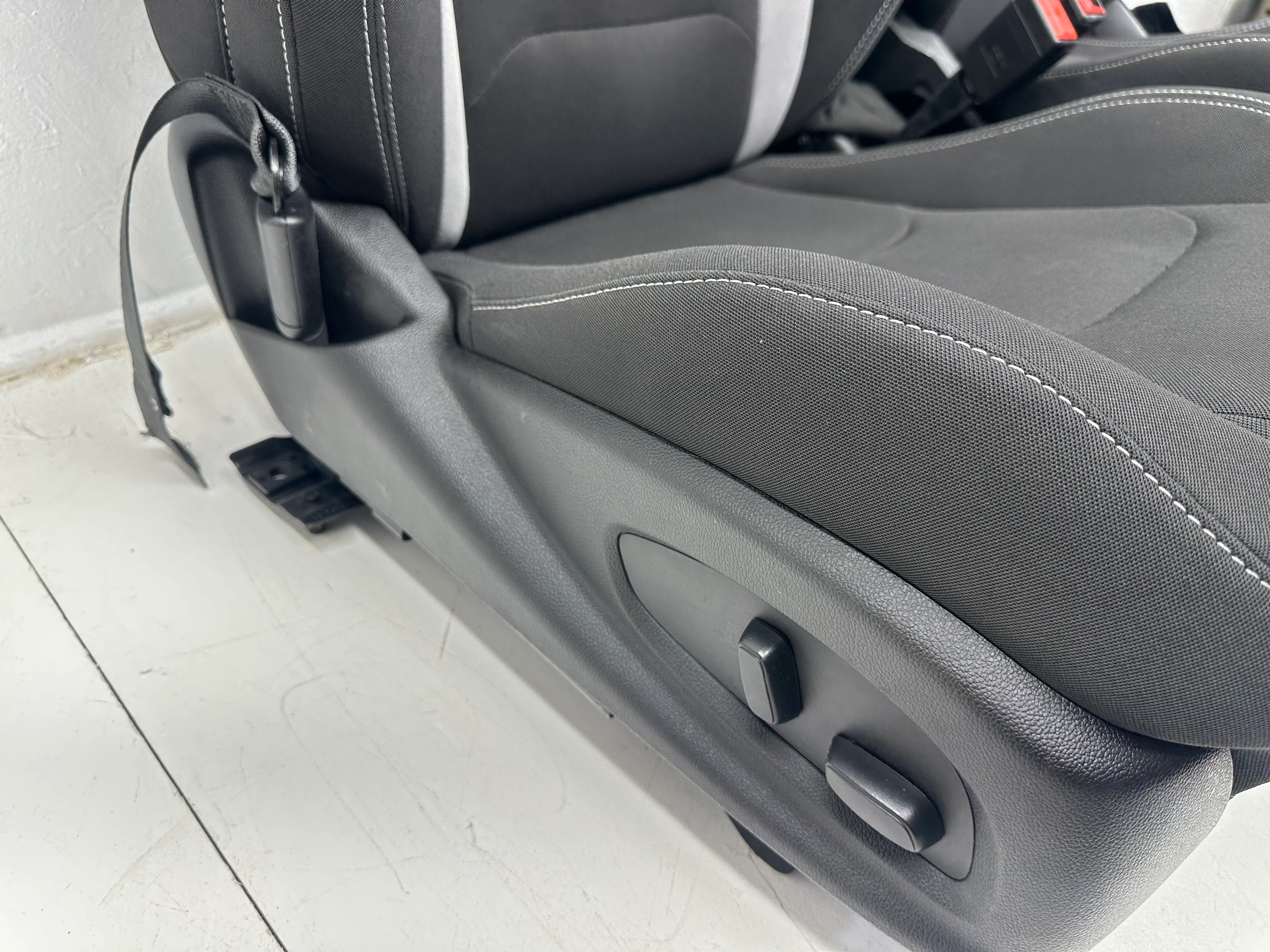 Camaro Seats 2016-2024, Black Cloth 1LS Chevy Powered #3012 - Image 6