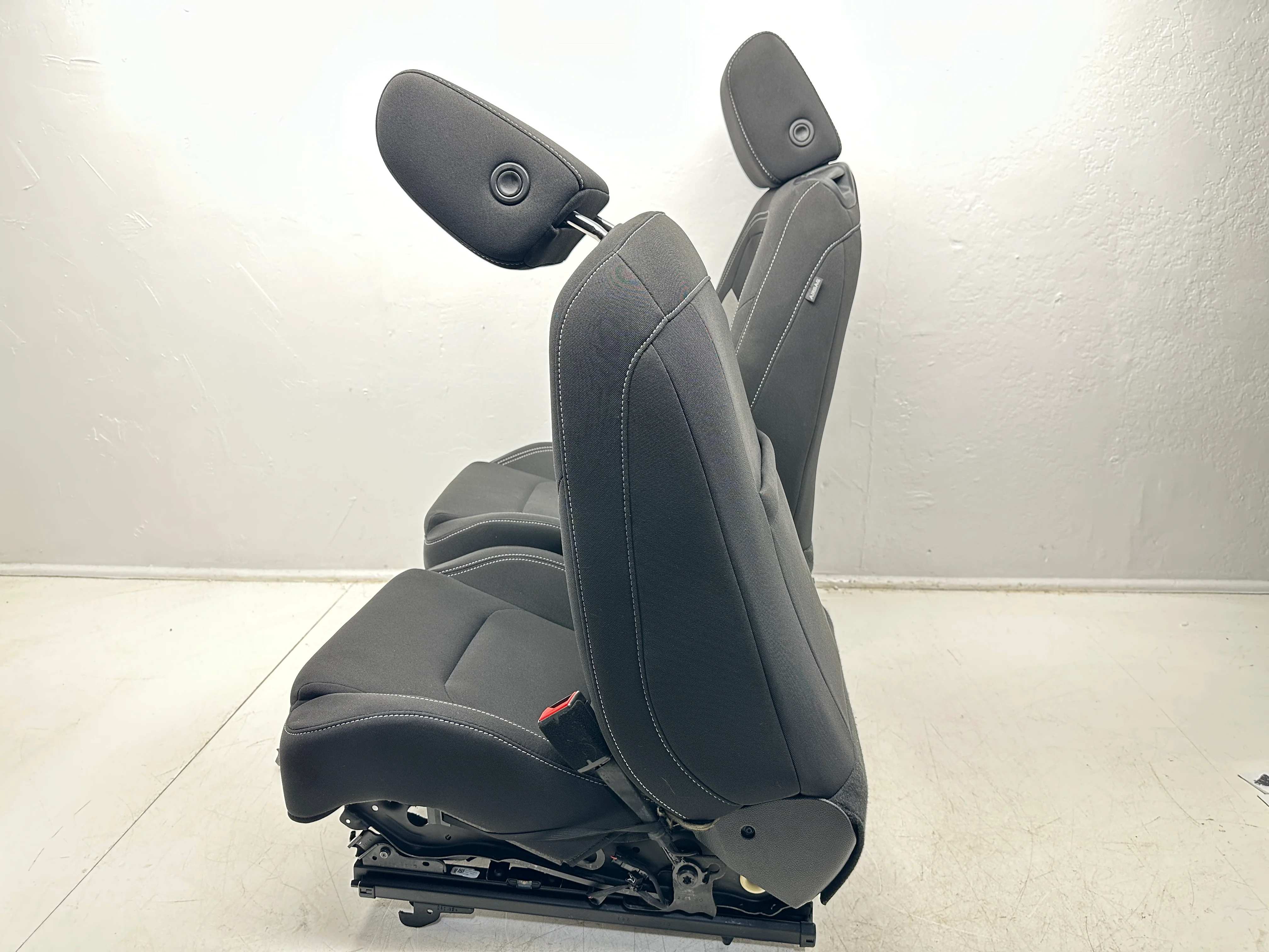 Camaro Seats 2016-2024, Black Cloth 1LS Chevy Powered #3012 - Image 9