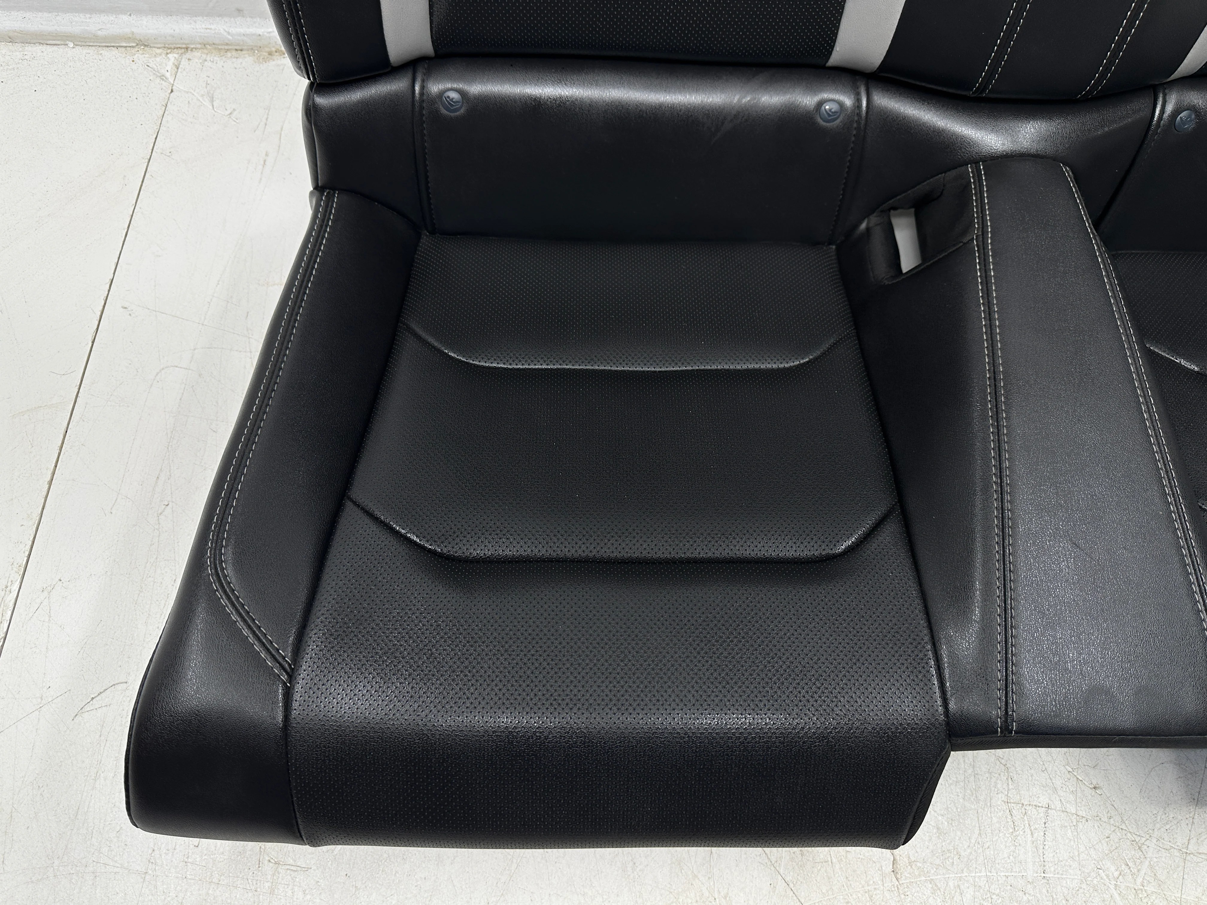 Chevy Camaro Rear Seat, 2016-2024 Convertible Black Leather  #3013 - Image 10