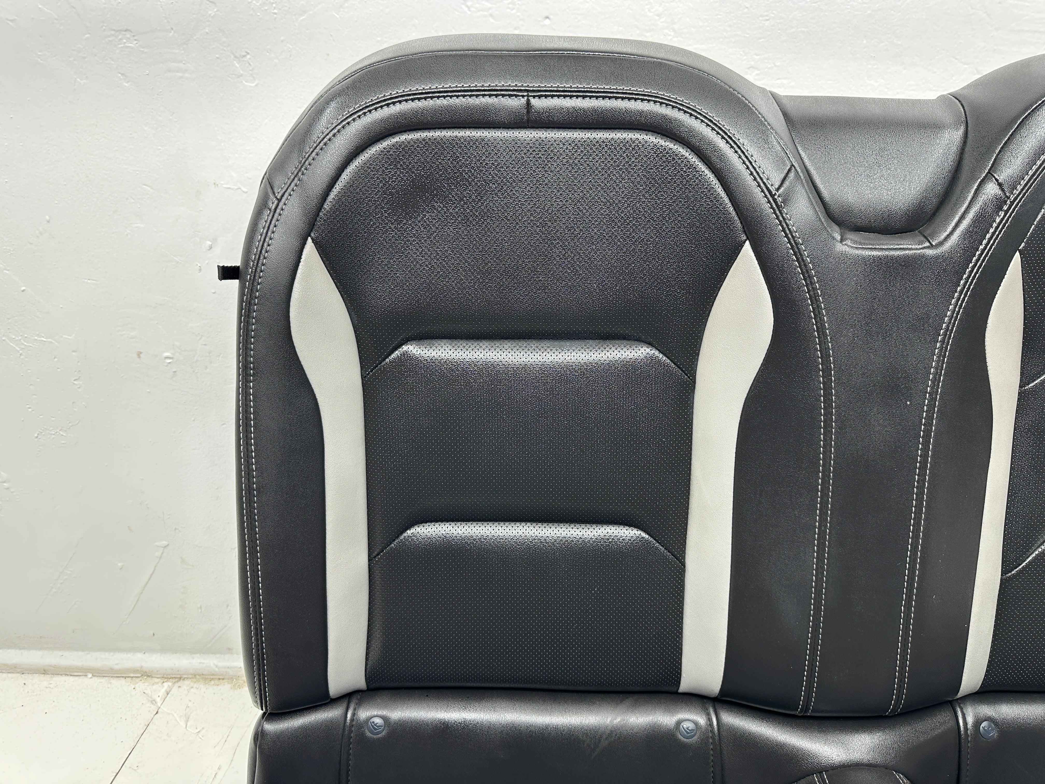 Chevy Camaro Rear Seat, 2016-2024 Convertible Black Leather  #3013 - Image 4