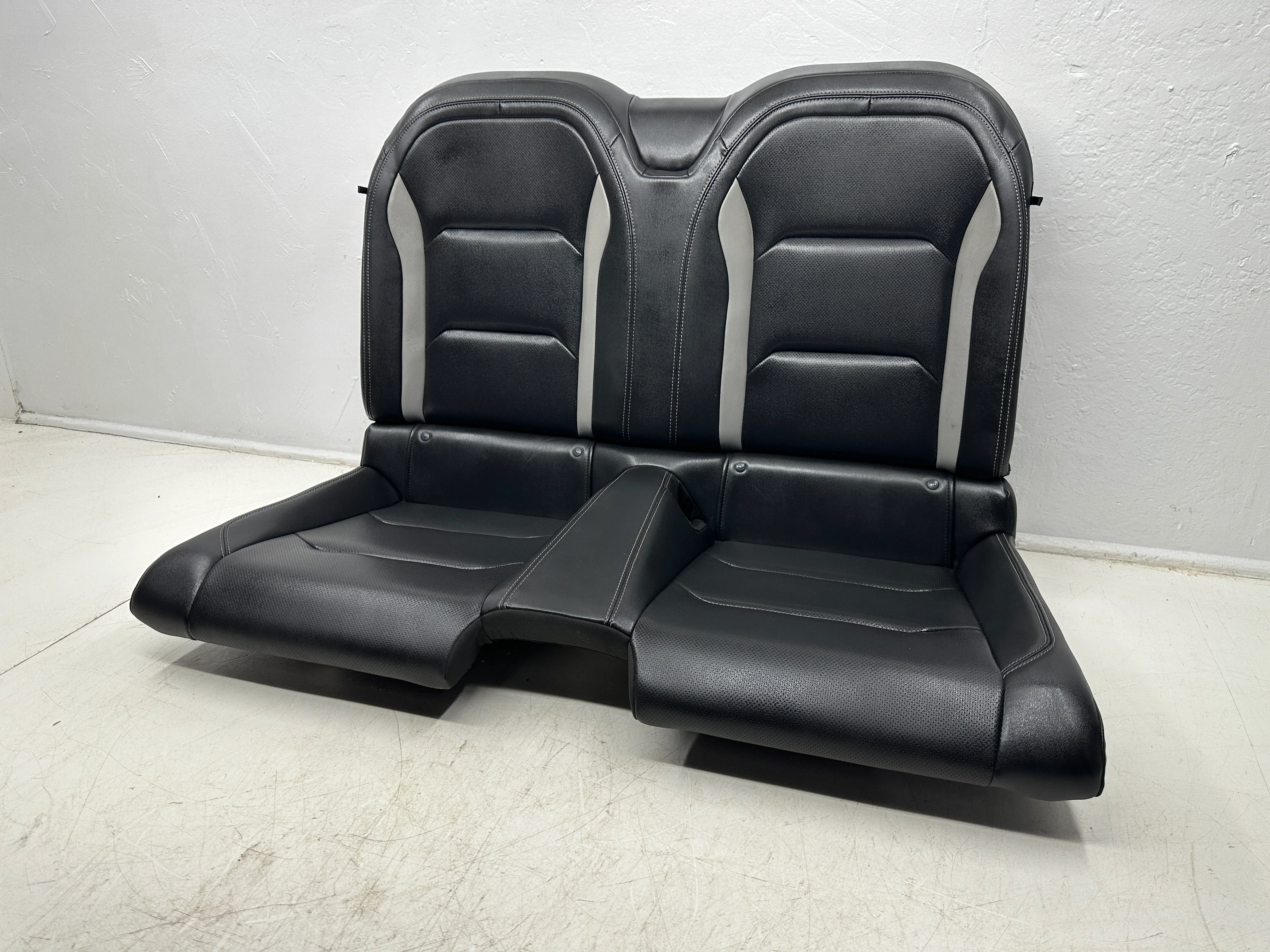 Chevy Camaro Rear Seat, 2016-2024 Convertible Black Leather  #3013 - Image 8