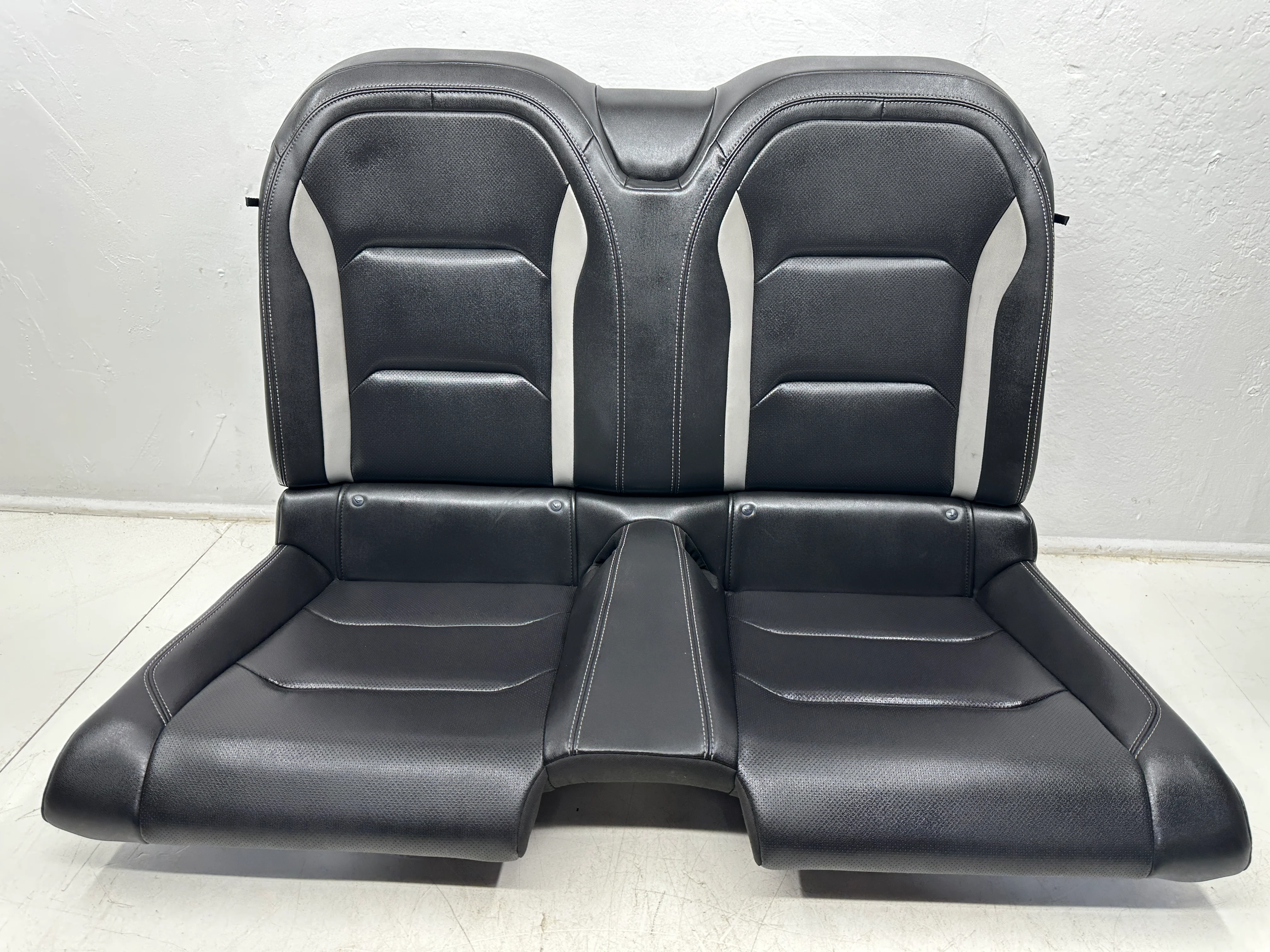 Chevy Camaro Rear Seat, 2016-2024 Convertible Black Leather  #3013 - Image 9