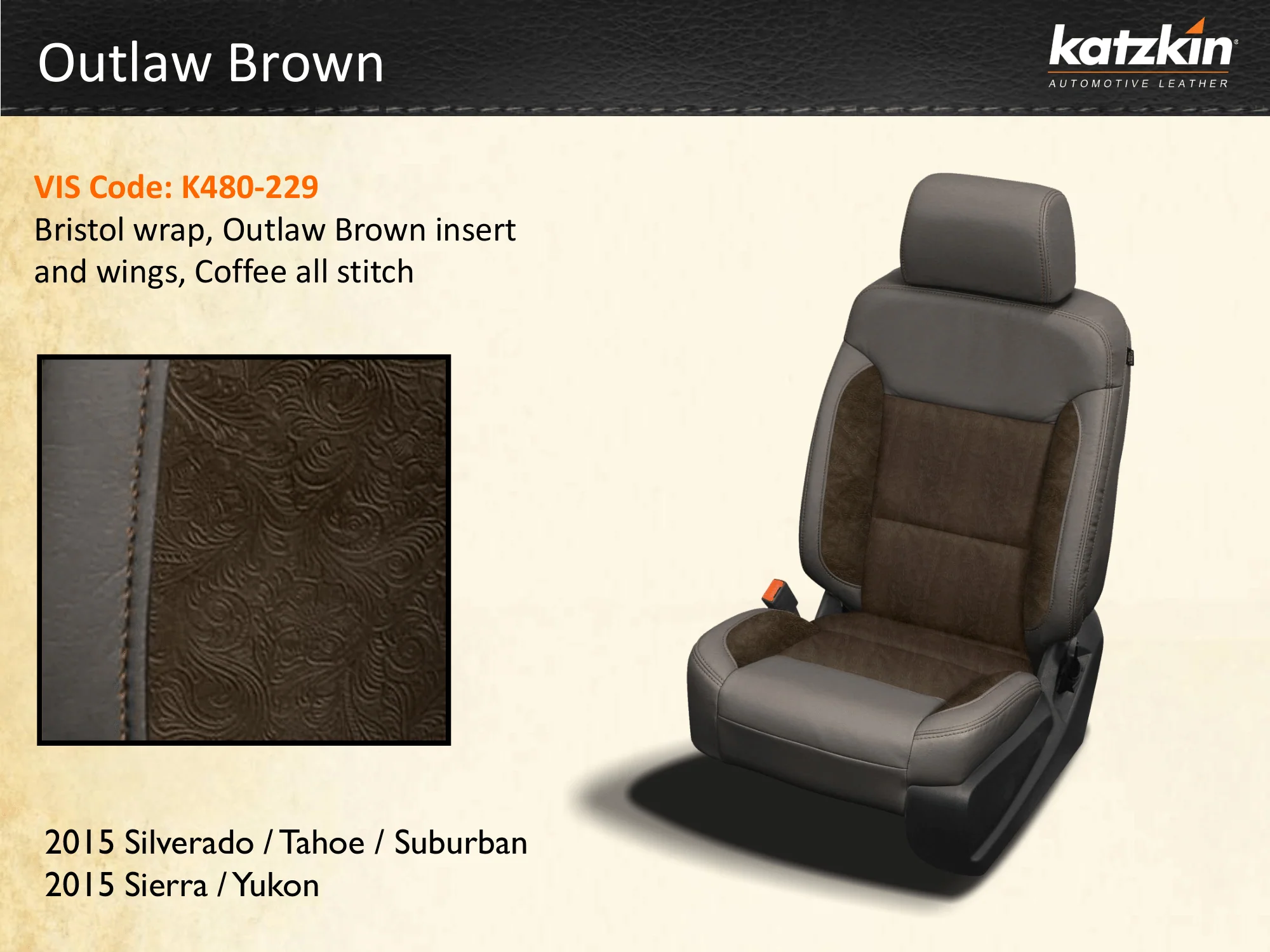 Custom Chevy Silverado Seats, 2014 - 2018 Outlaw Edition - Image 4