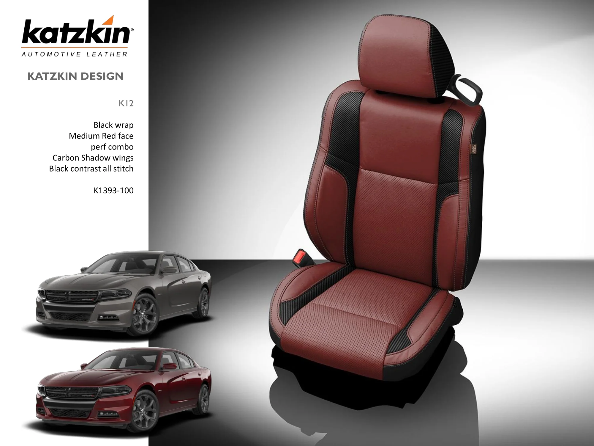 Custom Dodge Charger Seats 2006 - 2023, Leather or Suede - Image 12