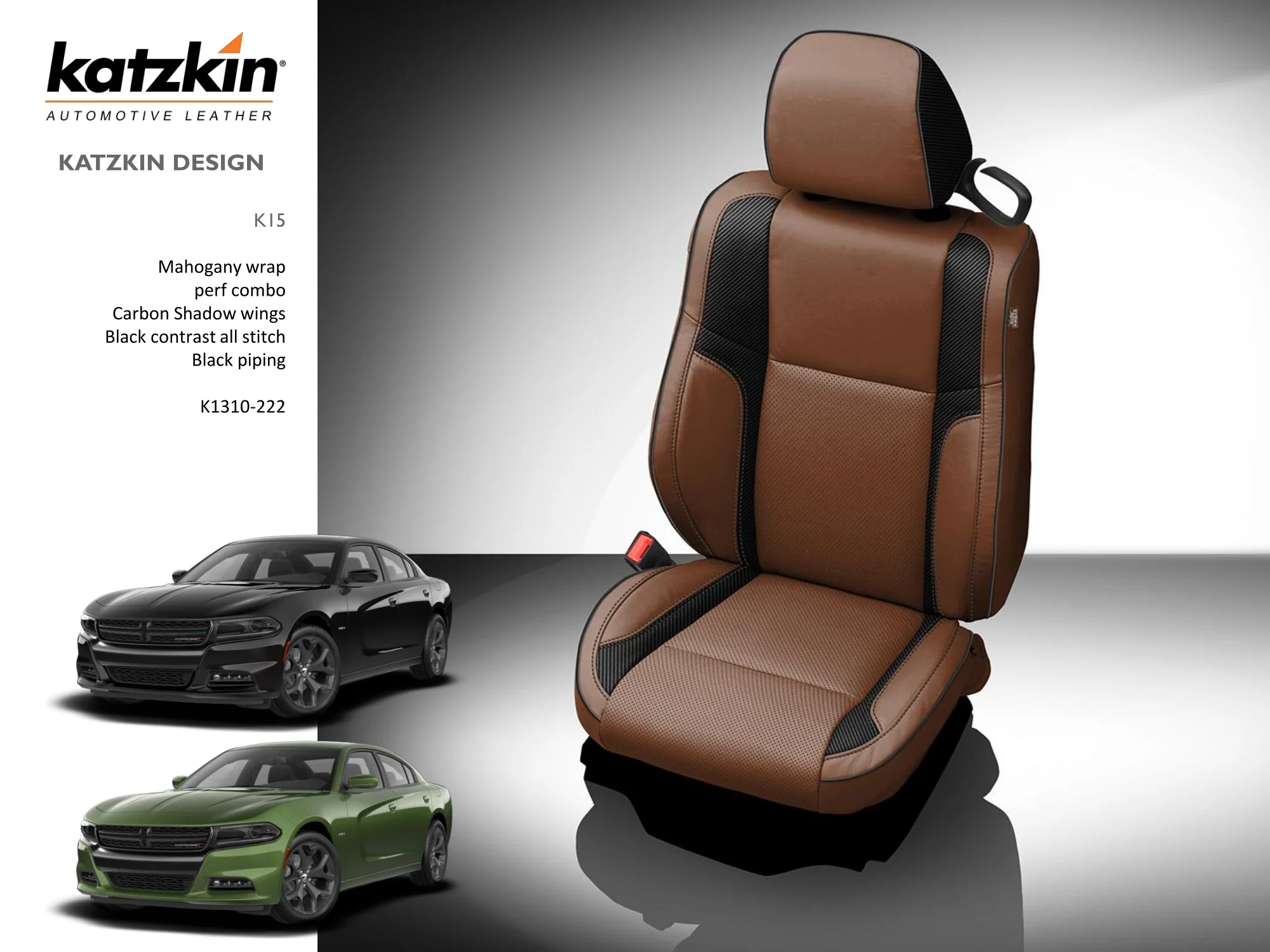 Custom Dodge Charger Seats 2006 - 2023, Leather or Suede - Image 16